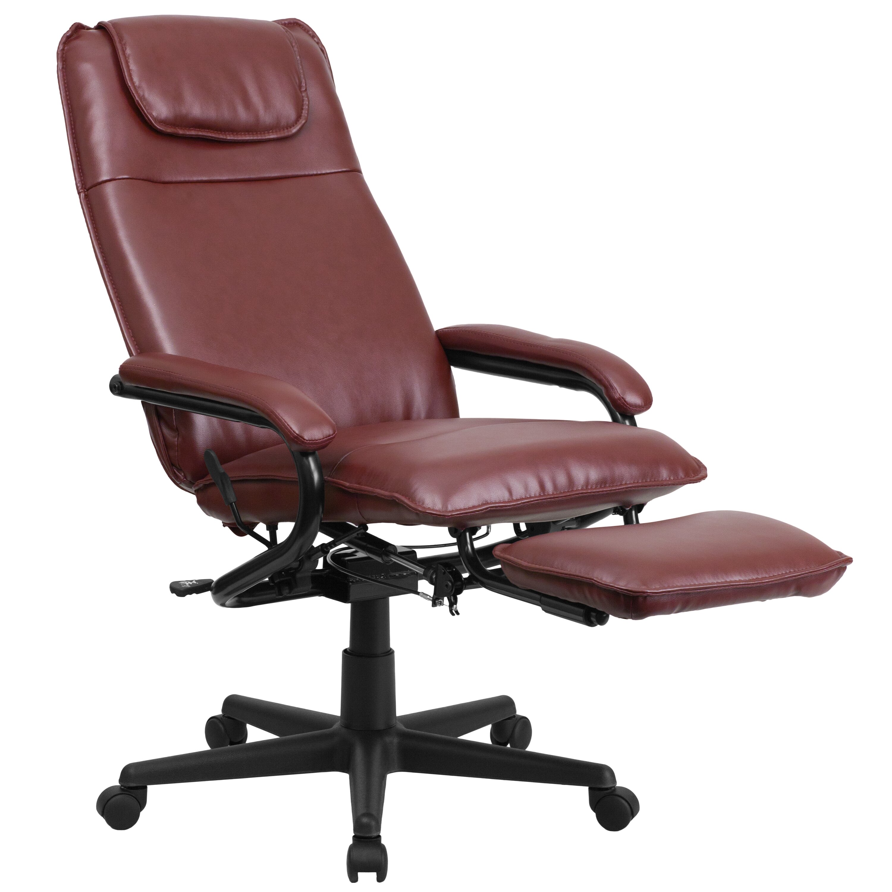 Flash Furniture High Back Leather Executive Reclining Office Chair BT 70172