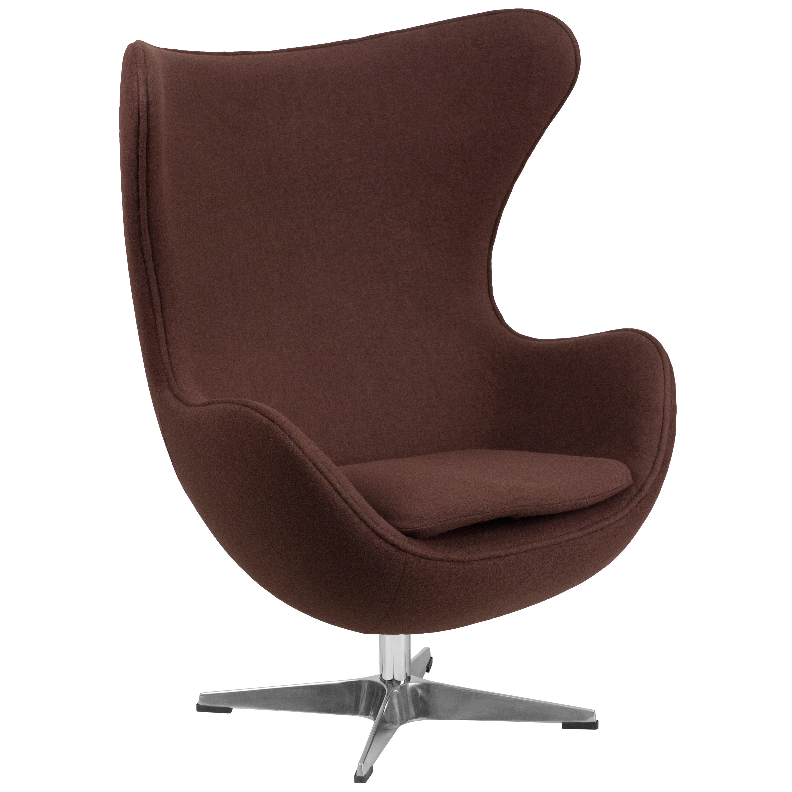 Wool Fabric Egg Chair Wayfair