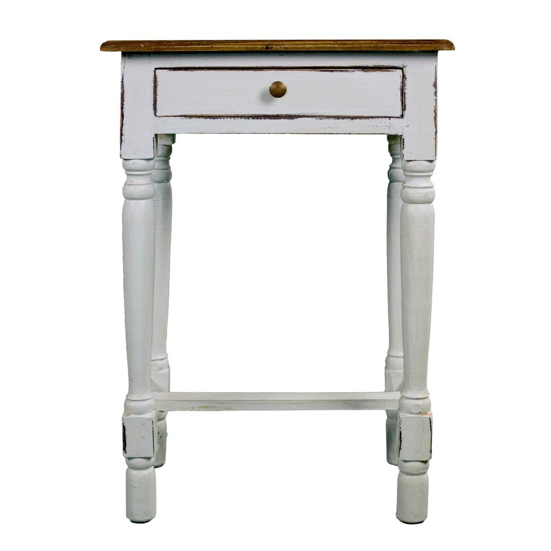Rosemary Rustic Side Table Wayfair