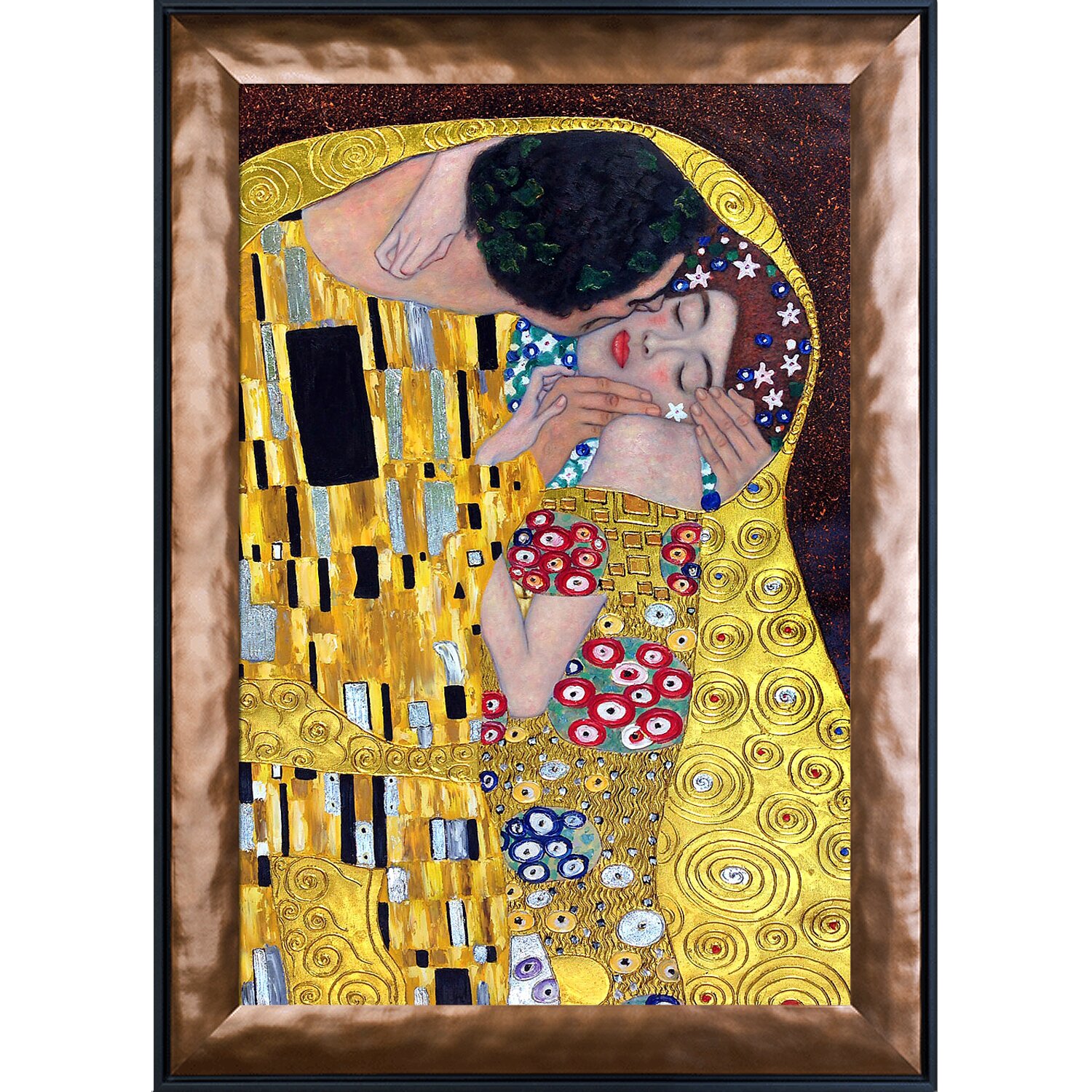 Tori Home The Kiss by Gustav Klimt Graphic Art on Canvas & Reviews ...