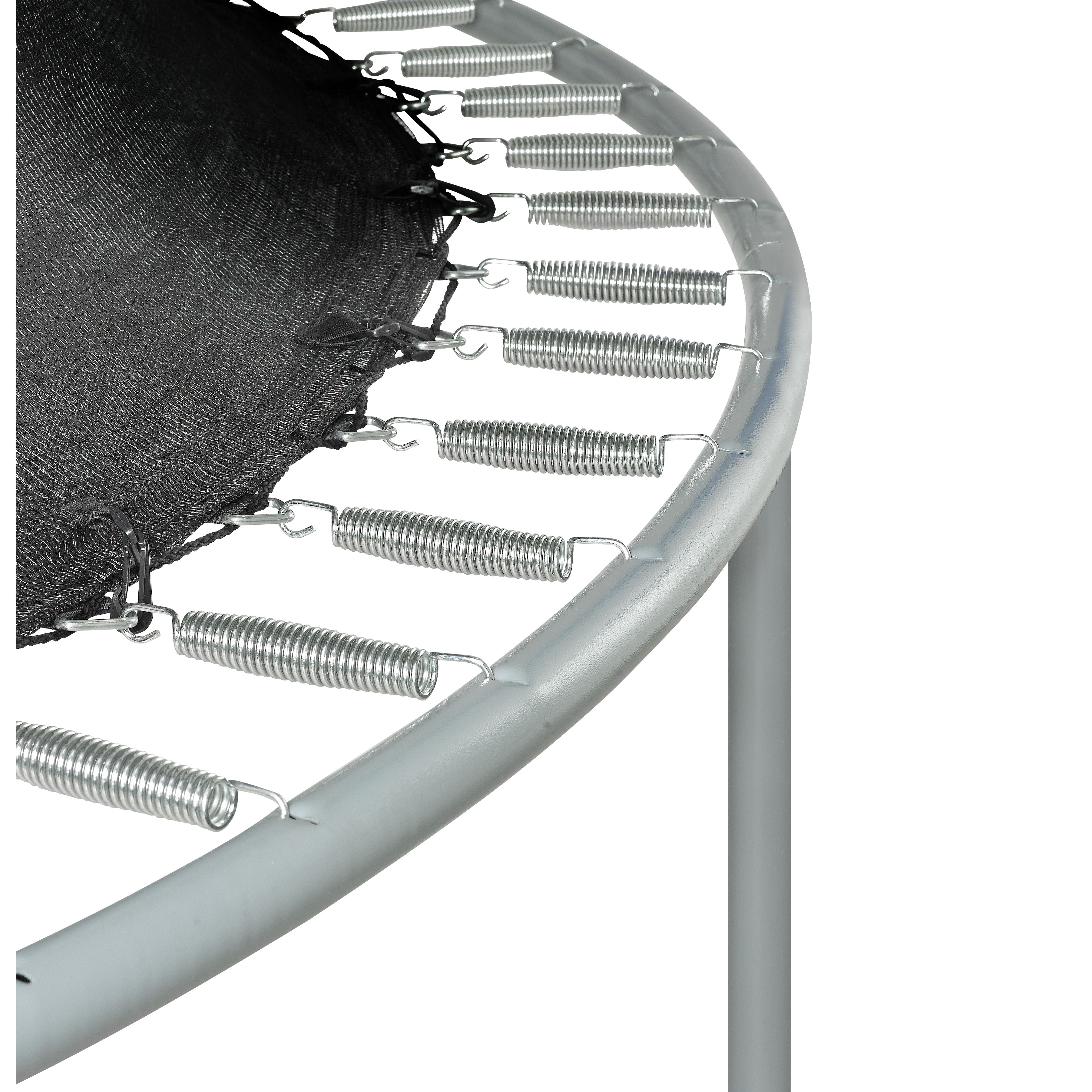 15' Round Trampoline Net Using 6 Poles or 3 Arches Wayfair