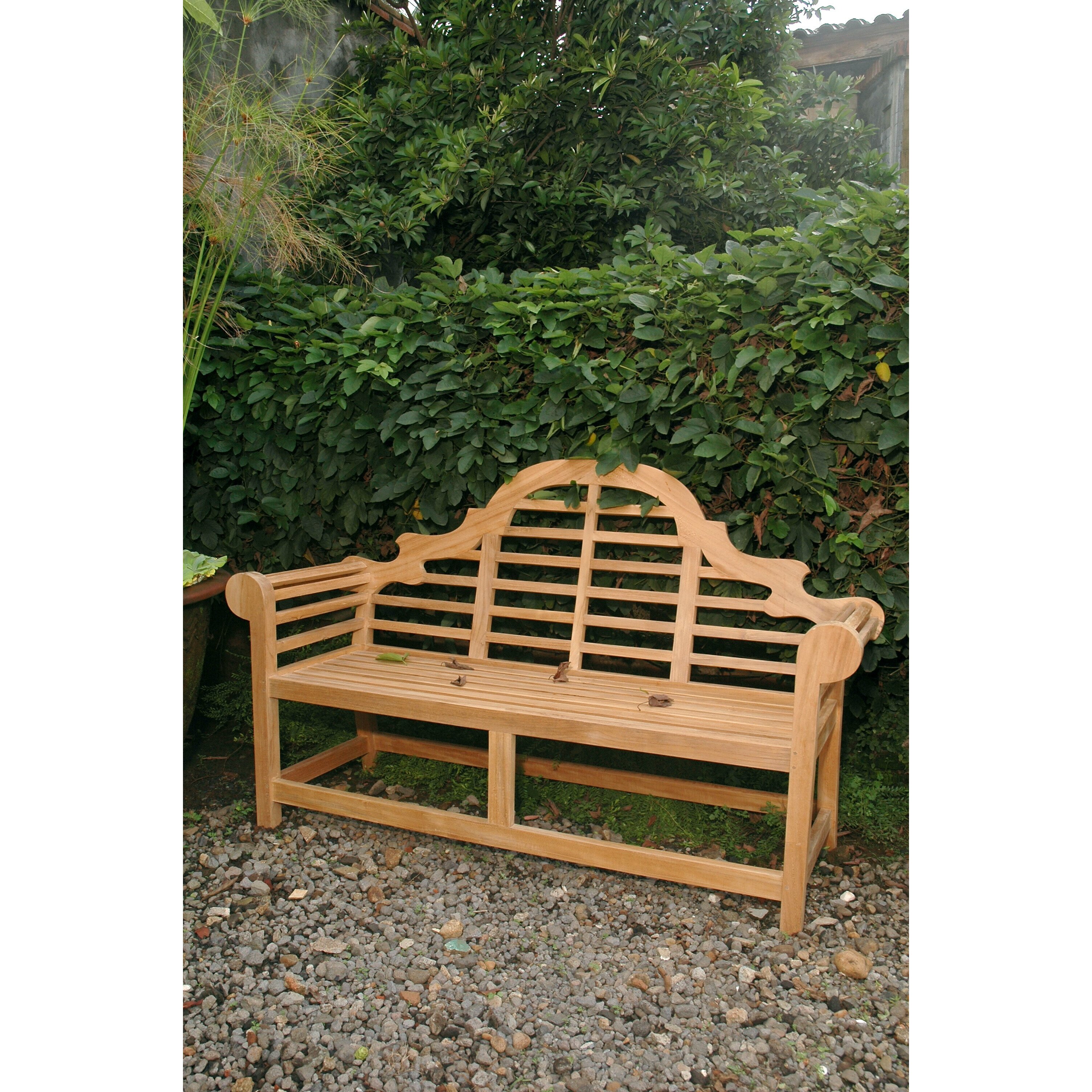 Marlborough Teak Garden Bench | Wayfair