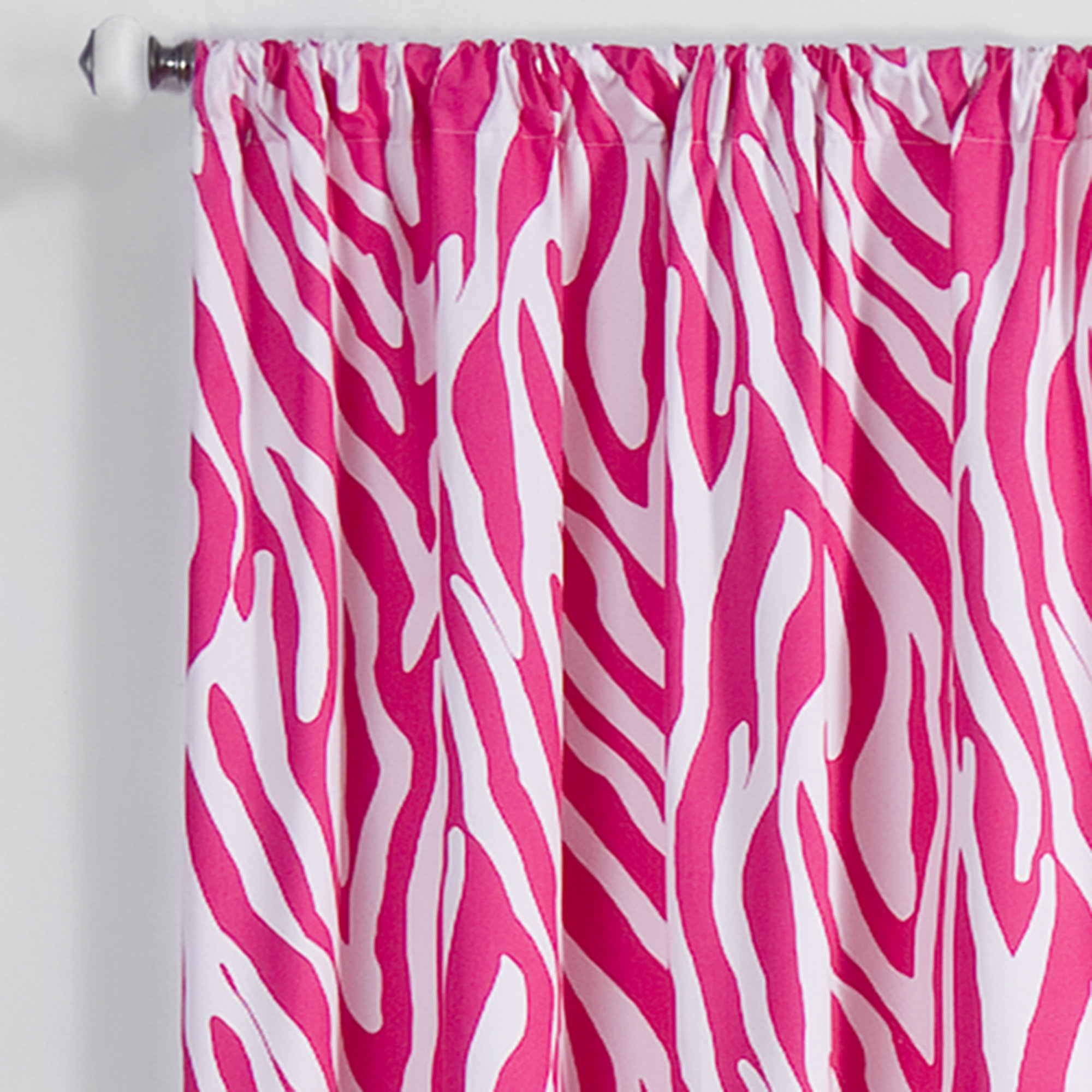 Kids Safari Rod Pocket Single Blackout Curtain Panel Wayfair