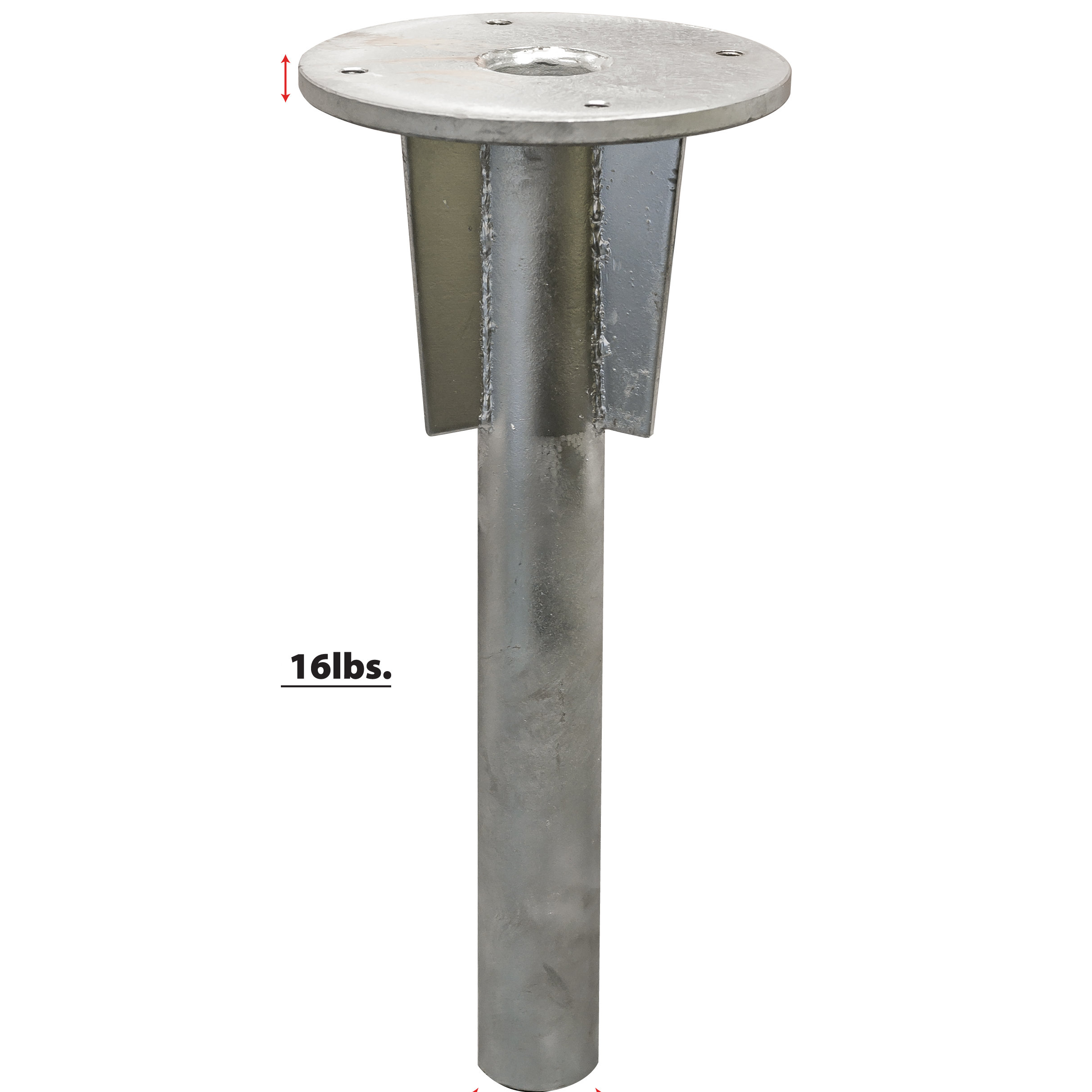 10 ft. Square Commercial Grade Eclipse Cantilever Umbrella Patio Umbrella Set with InGround