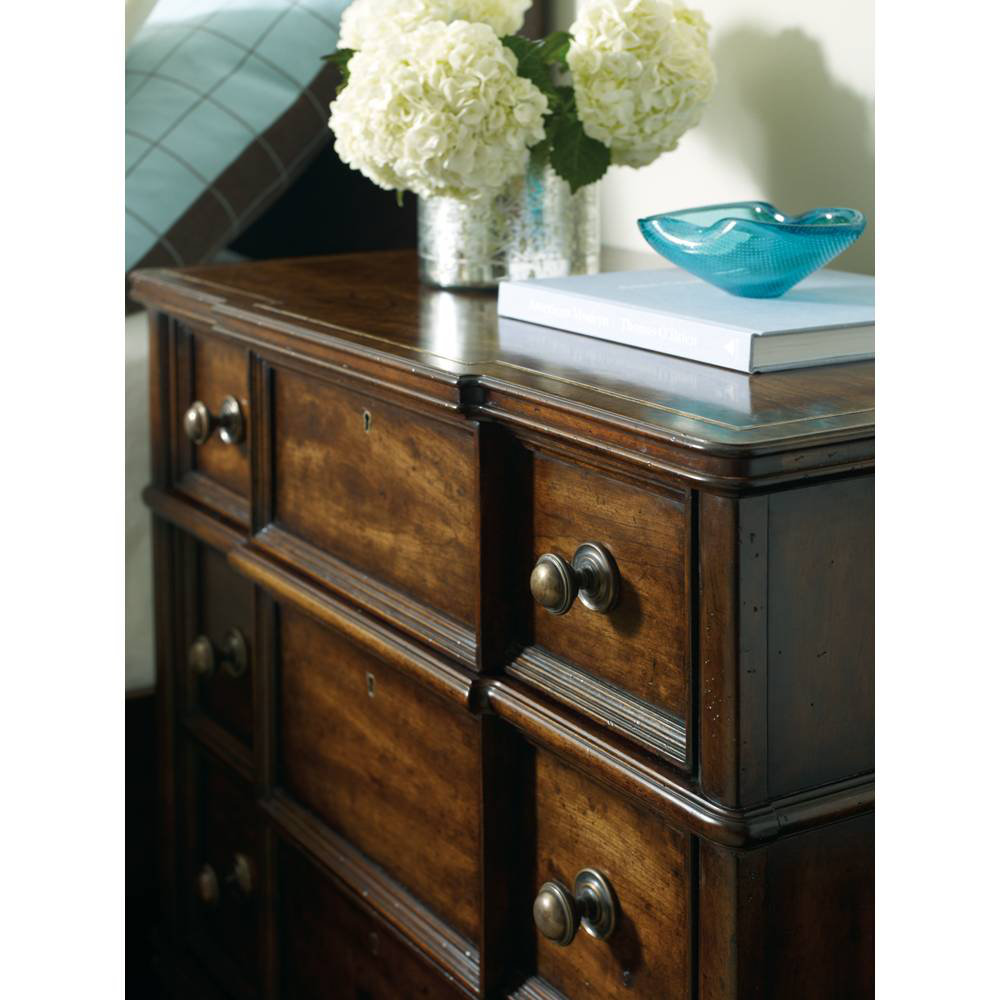 Stanley Vintage 3 Drawer Gentleman's Chest & Reviews Wayfair