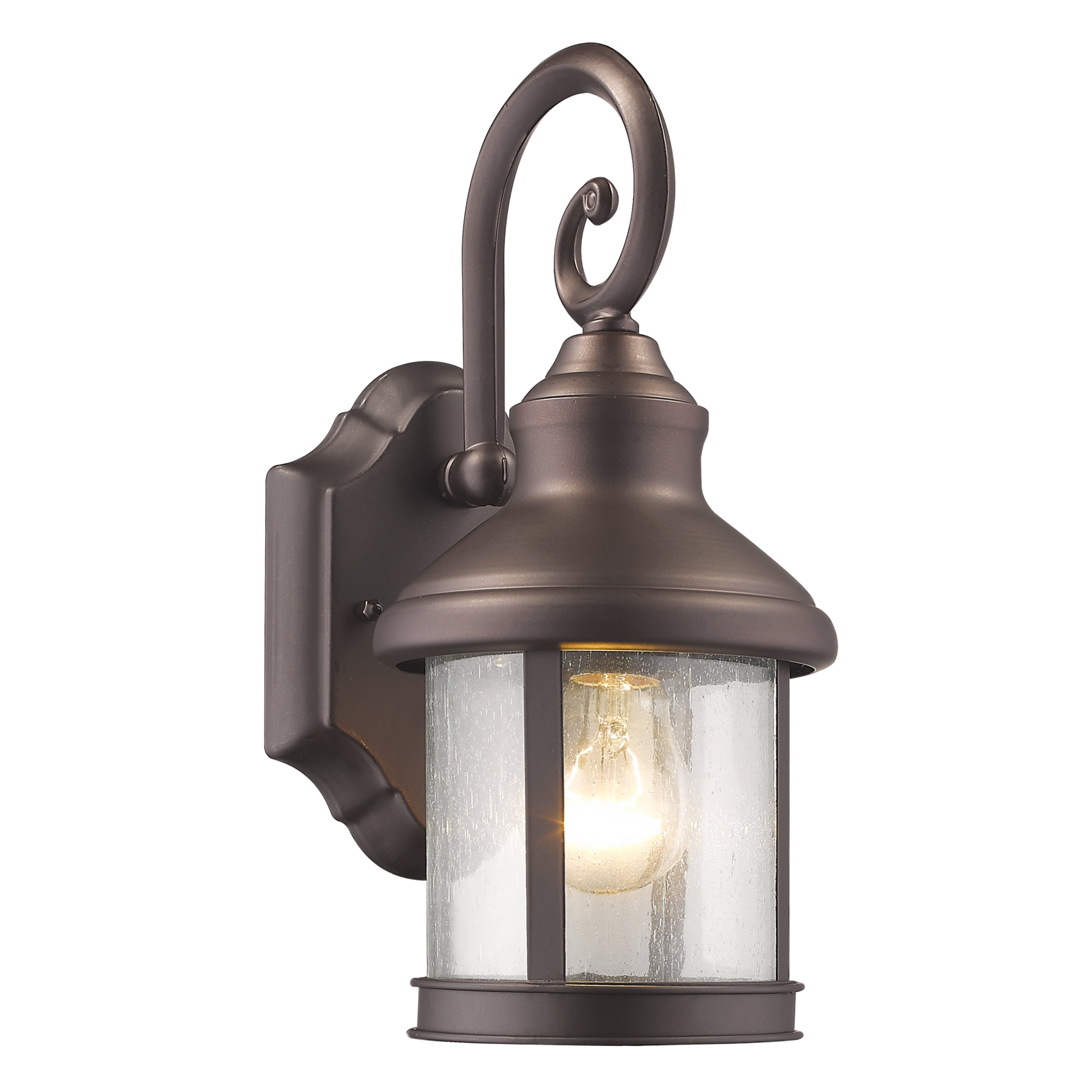 Chloe Lighting Galahad 1 Light Outdoor Wall Lantern & Reviews | Wayfair