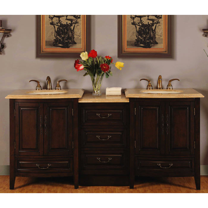 Evelyn 73" Double Bathroom Vanity Set Wayfair