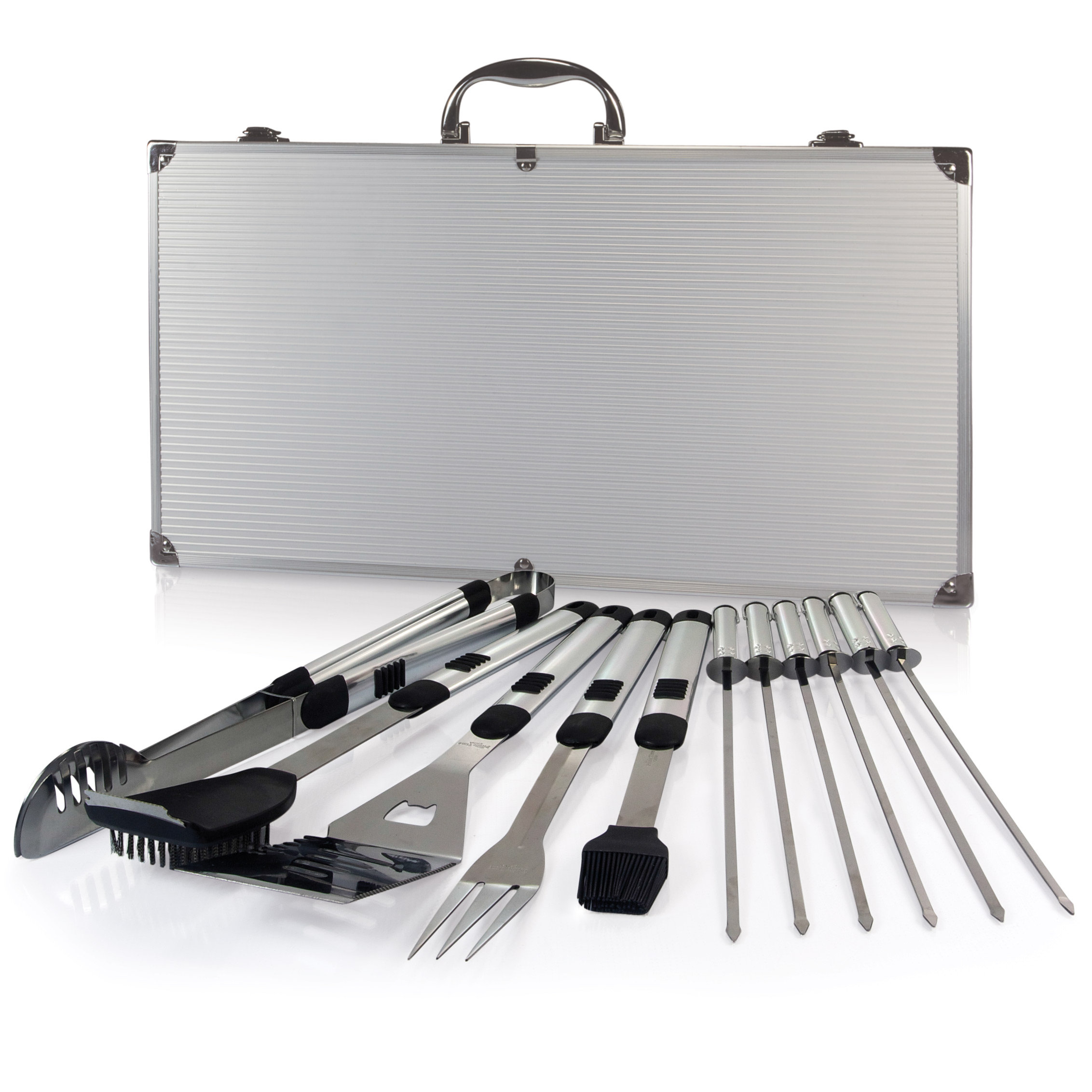 Mirage Pro 11 Piece Grilling Tool set Wayfair