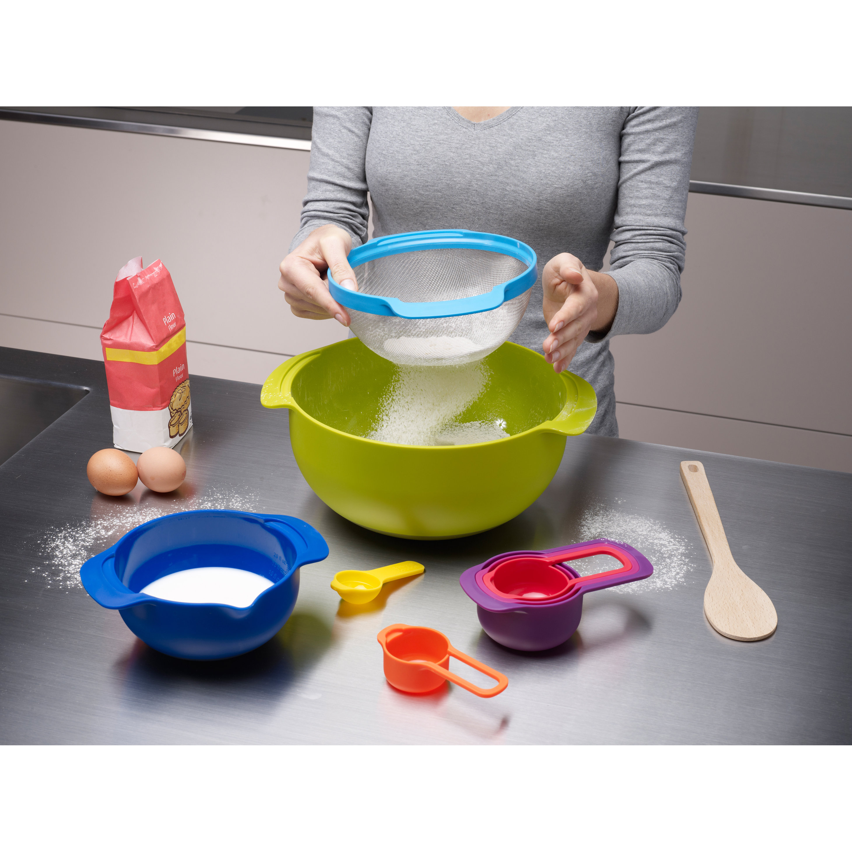 Joseph Joseph Nest 9 Piece Mixing Bowl Set & Reviews Wayfair
