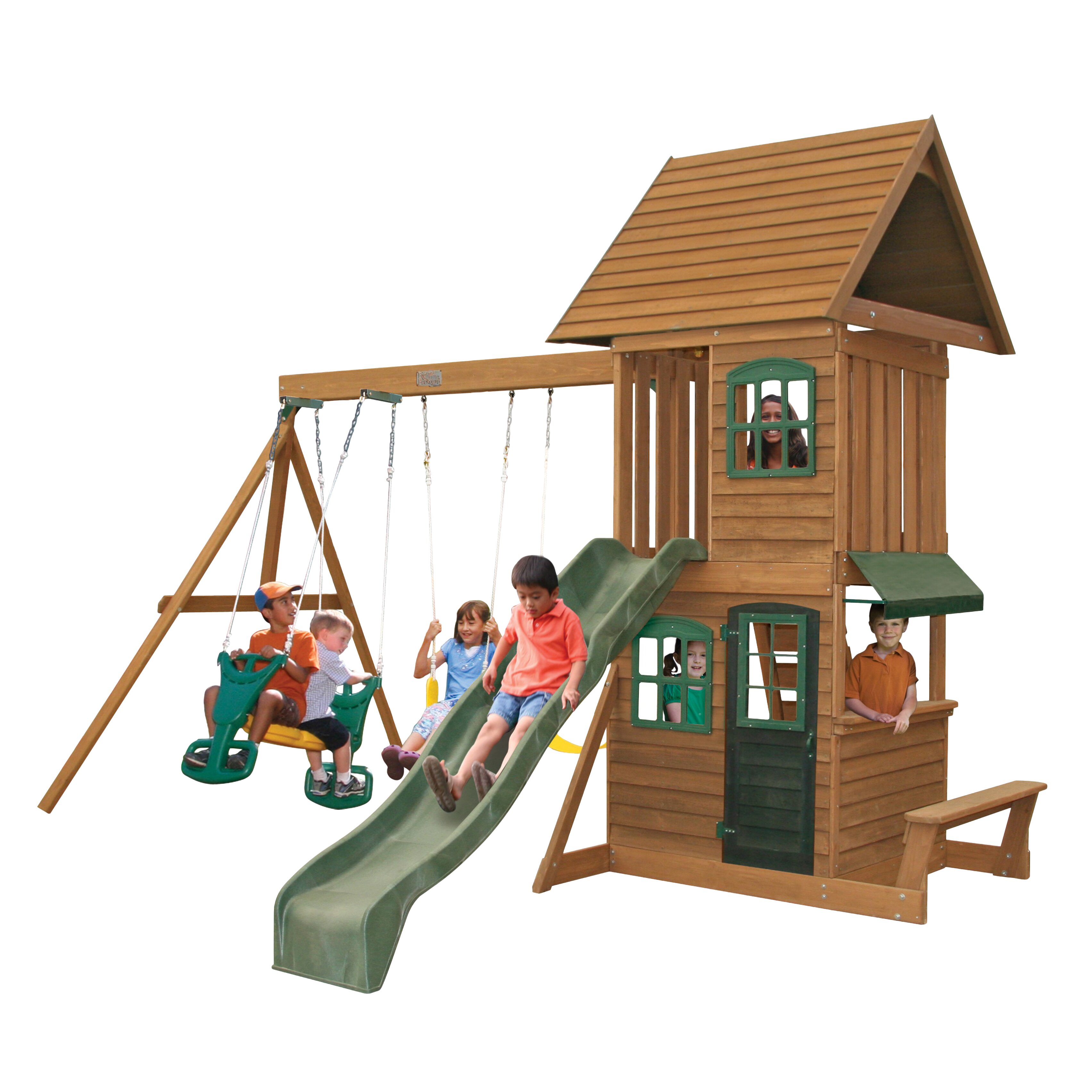 Windale Wooden Swing Set 