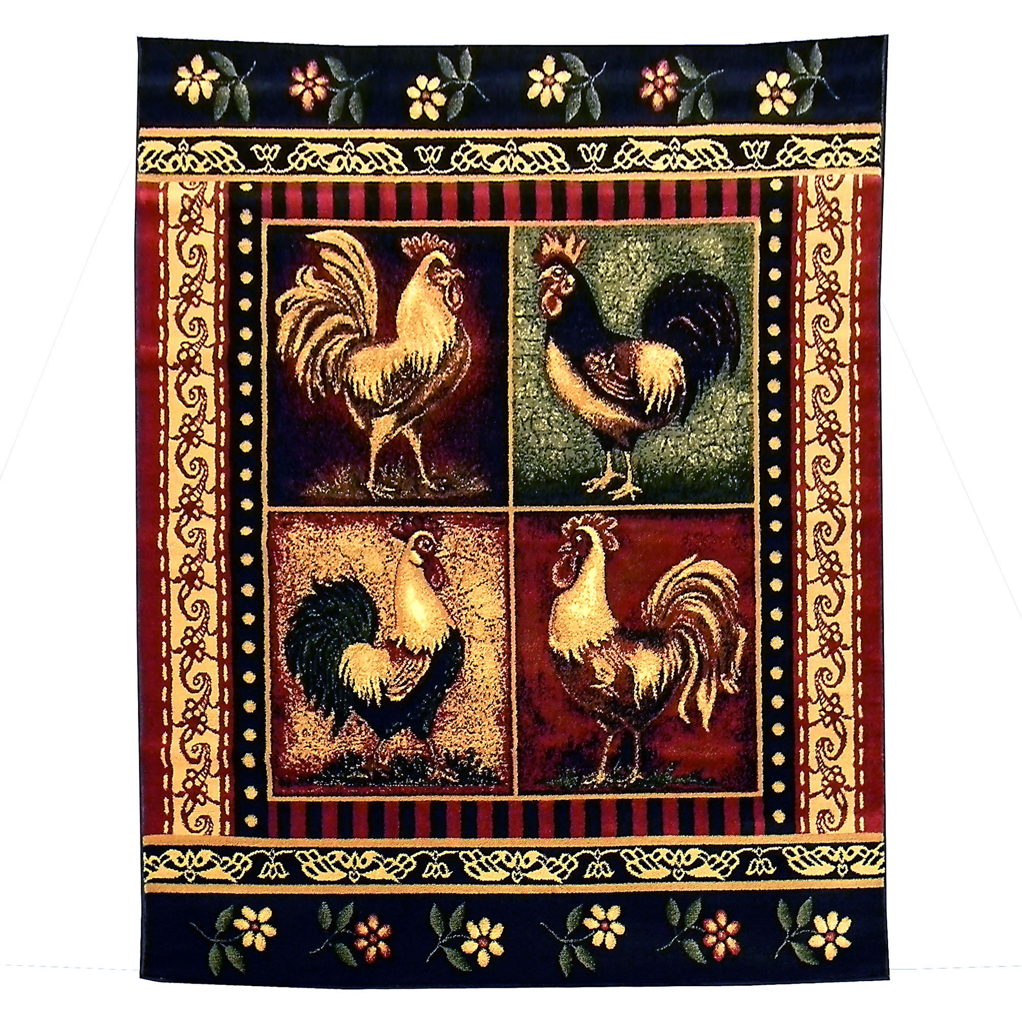 Lodge Design Rooster Novelty Rug Wayfair