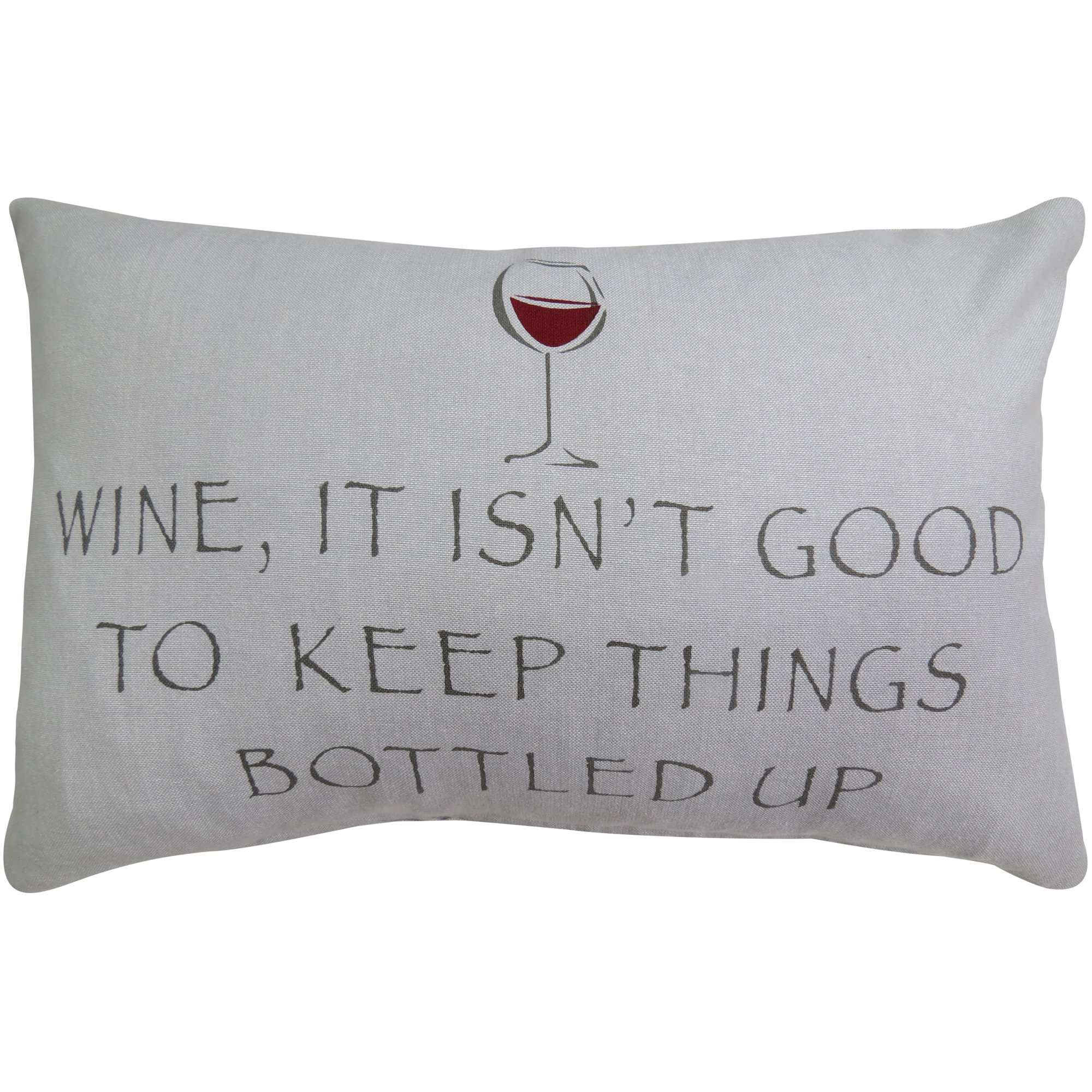 Bottled Wine Pillow Wayfair