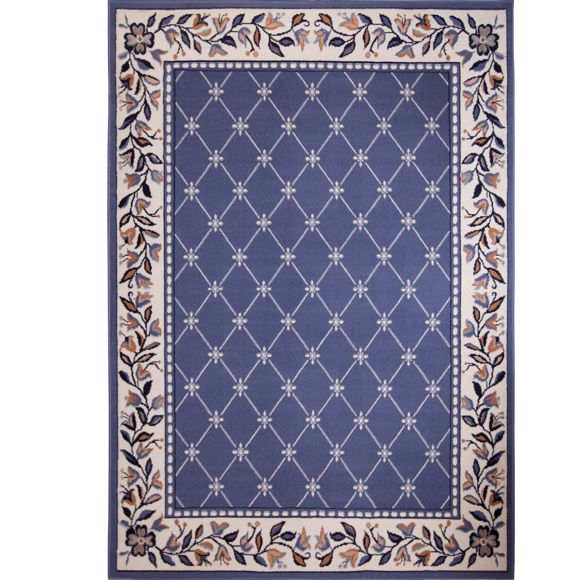 Home Dynamix Geometric Country Blue Area Rug & Reviews Wayfair