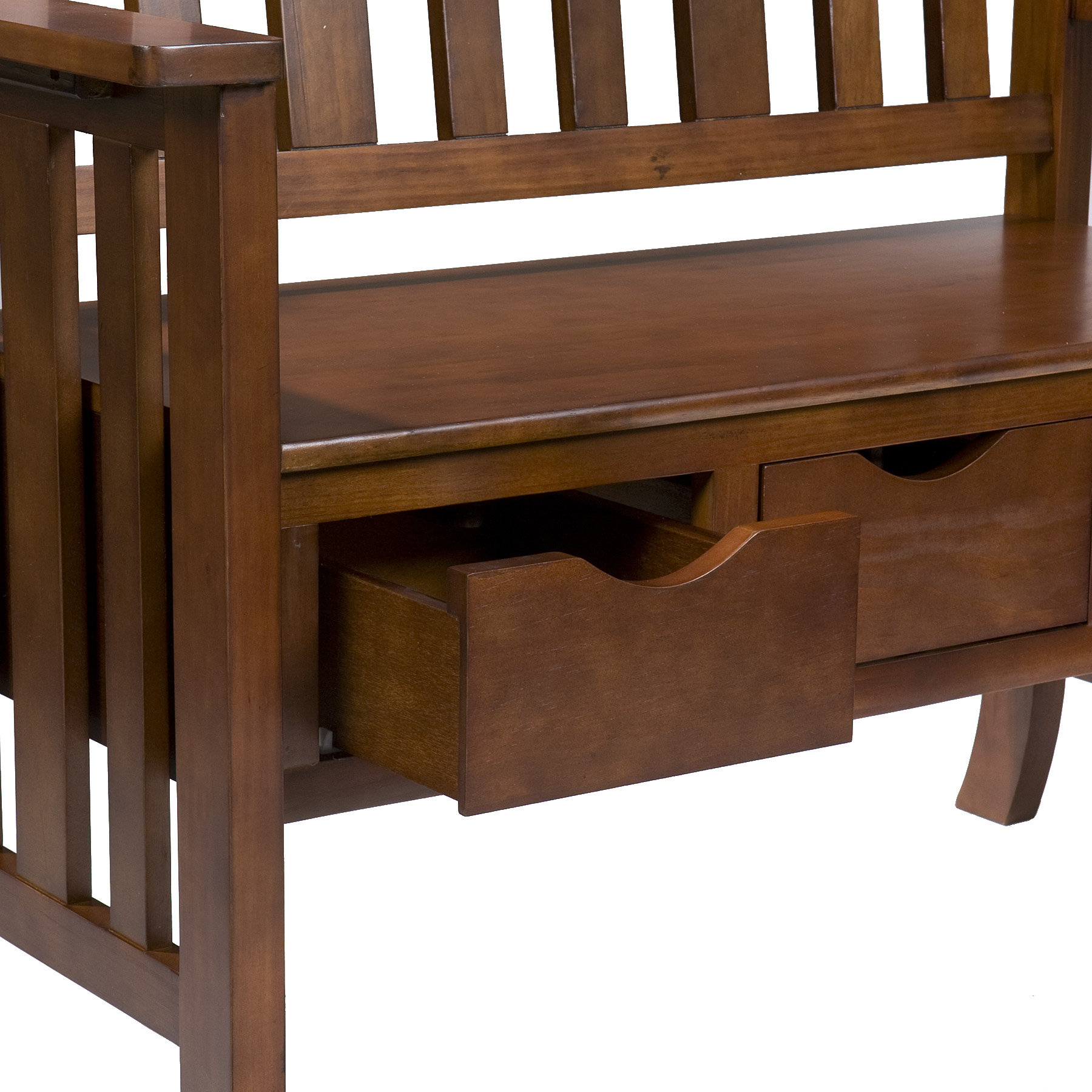 Wildon Home ® Davidson Storage Wood Entryway Bench & Reviews | Wayfair