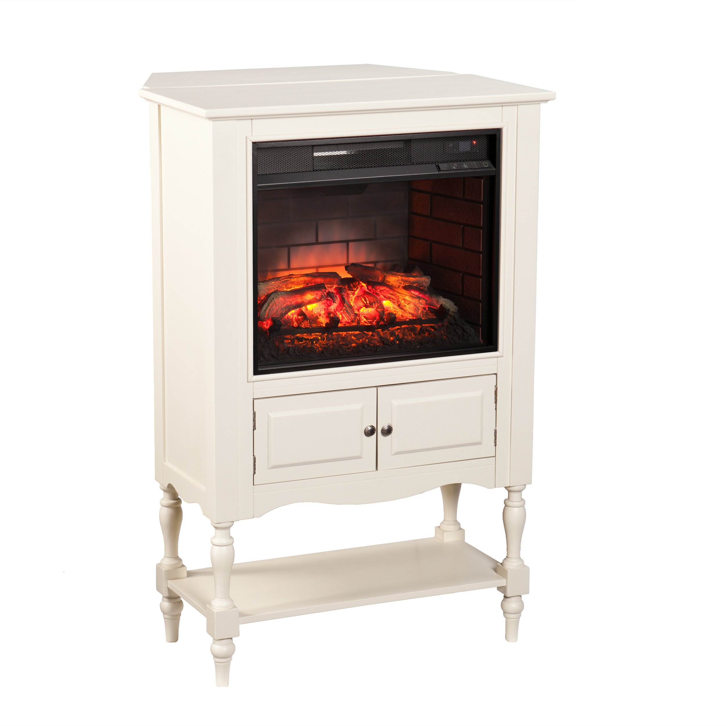 Wexford Antique Infrared Electric Fireplace | Wayfair