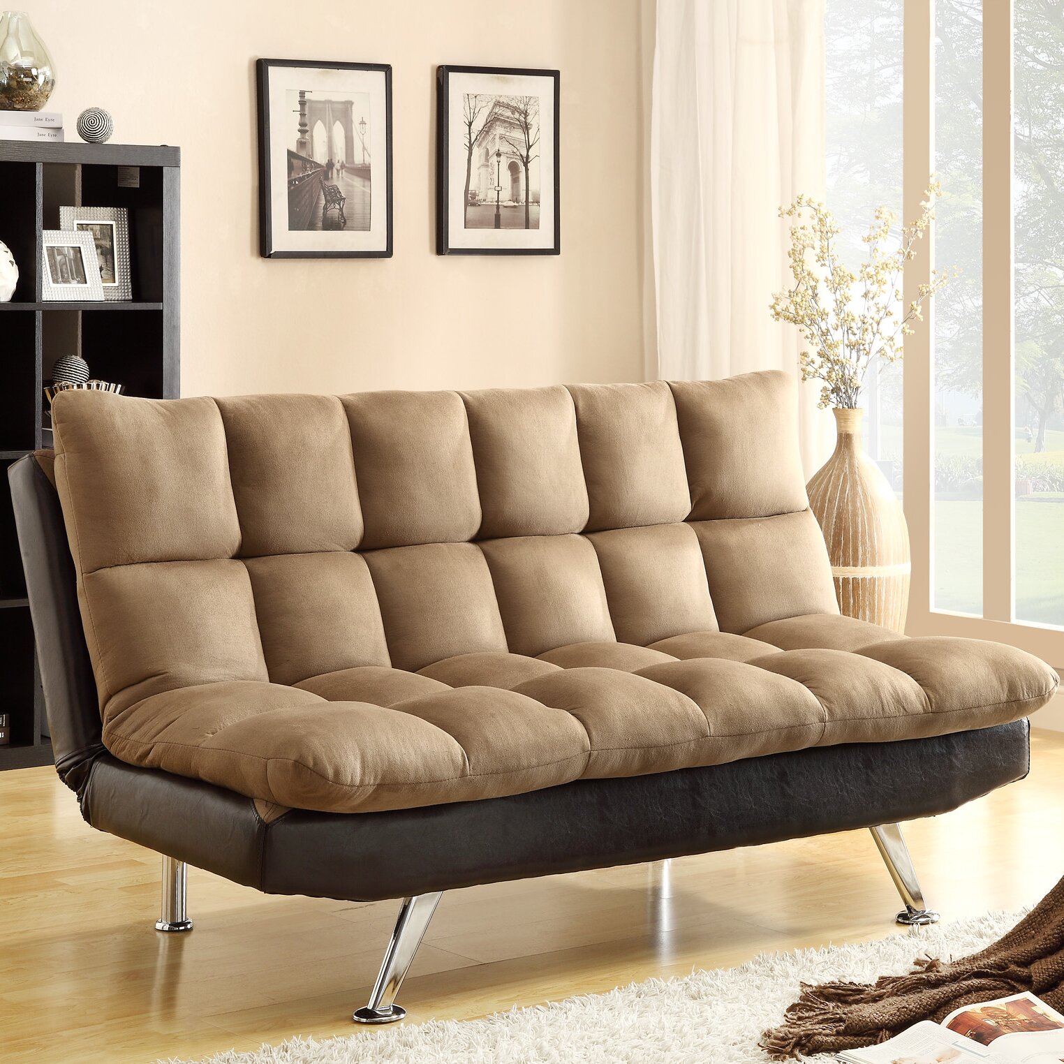 Adjustable Sleeper Sofa Futon and Mattress | Wayfair