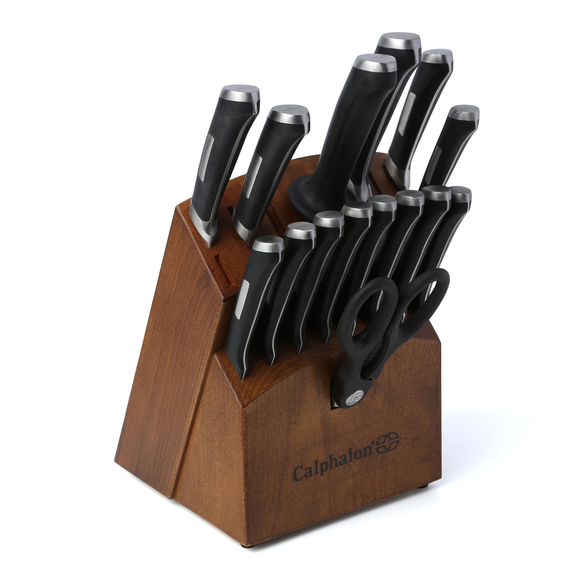 Calphalon Precision Cutlery 16 Piece Knife Block Set & Reviews | Wayfair