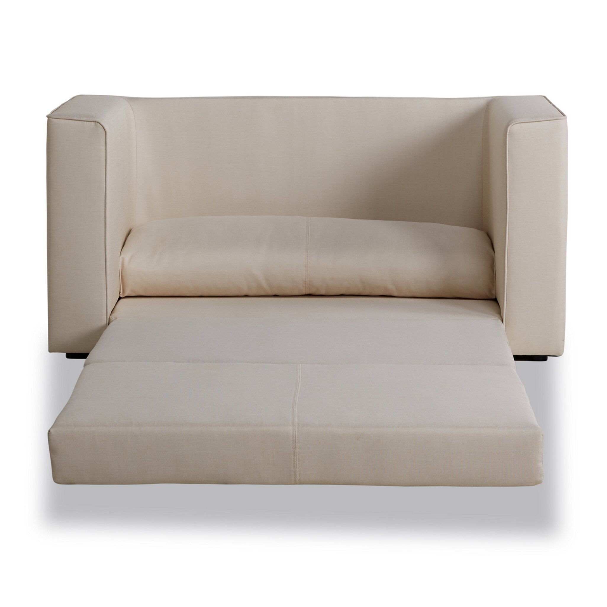 Gold Sparrow Corona Convertible Sleeper Loveseat & Reviews | Wayfair