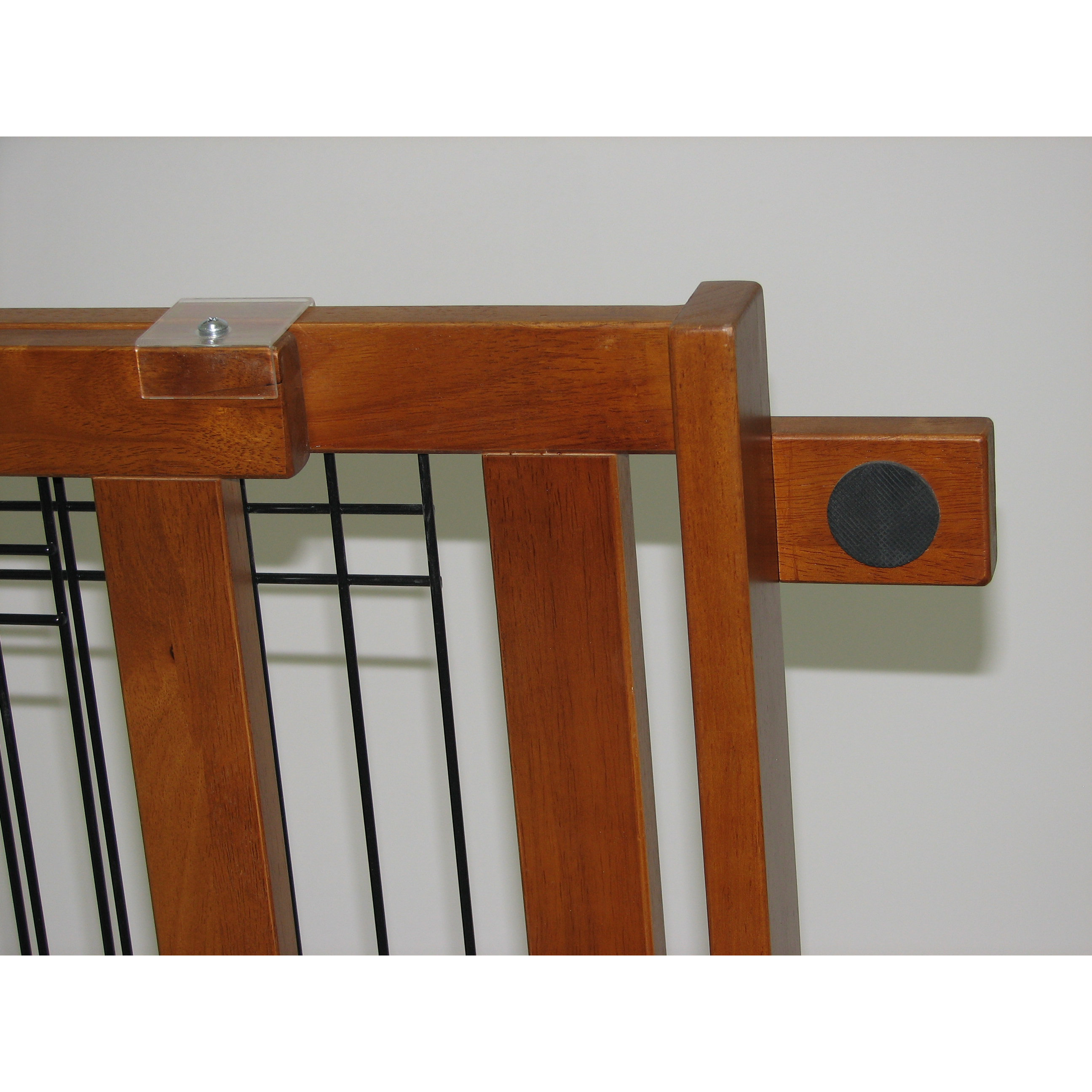 Crown Pet Products Tall Freestanding Wood & Wire Pet Gate & Reviews