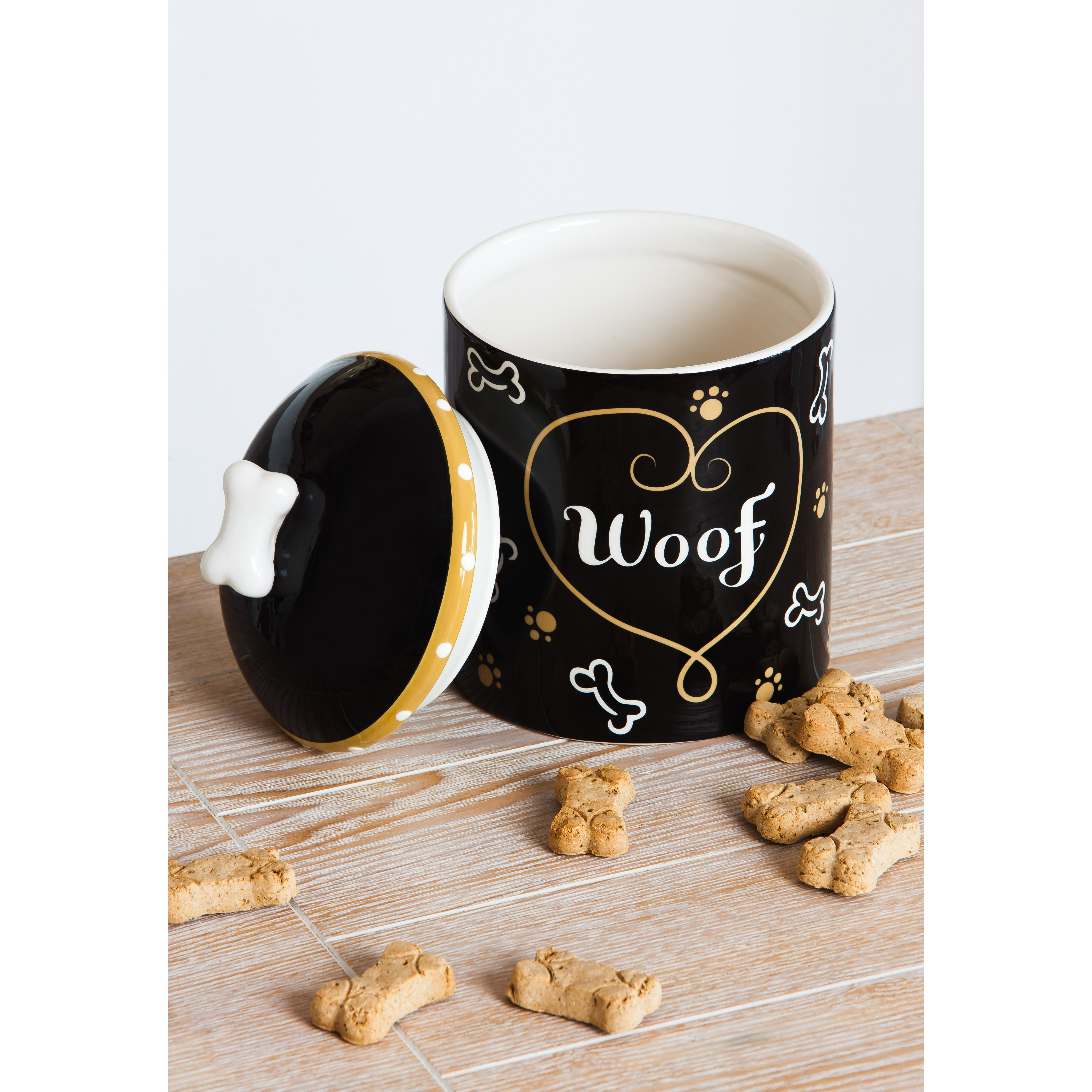 Evergreen Enterprises, Inc Ceramic Dog Treat Jar & Reviews Wayfair