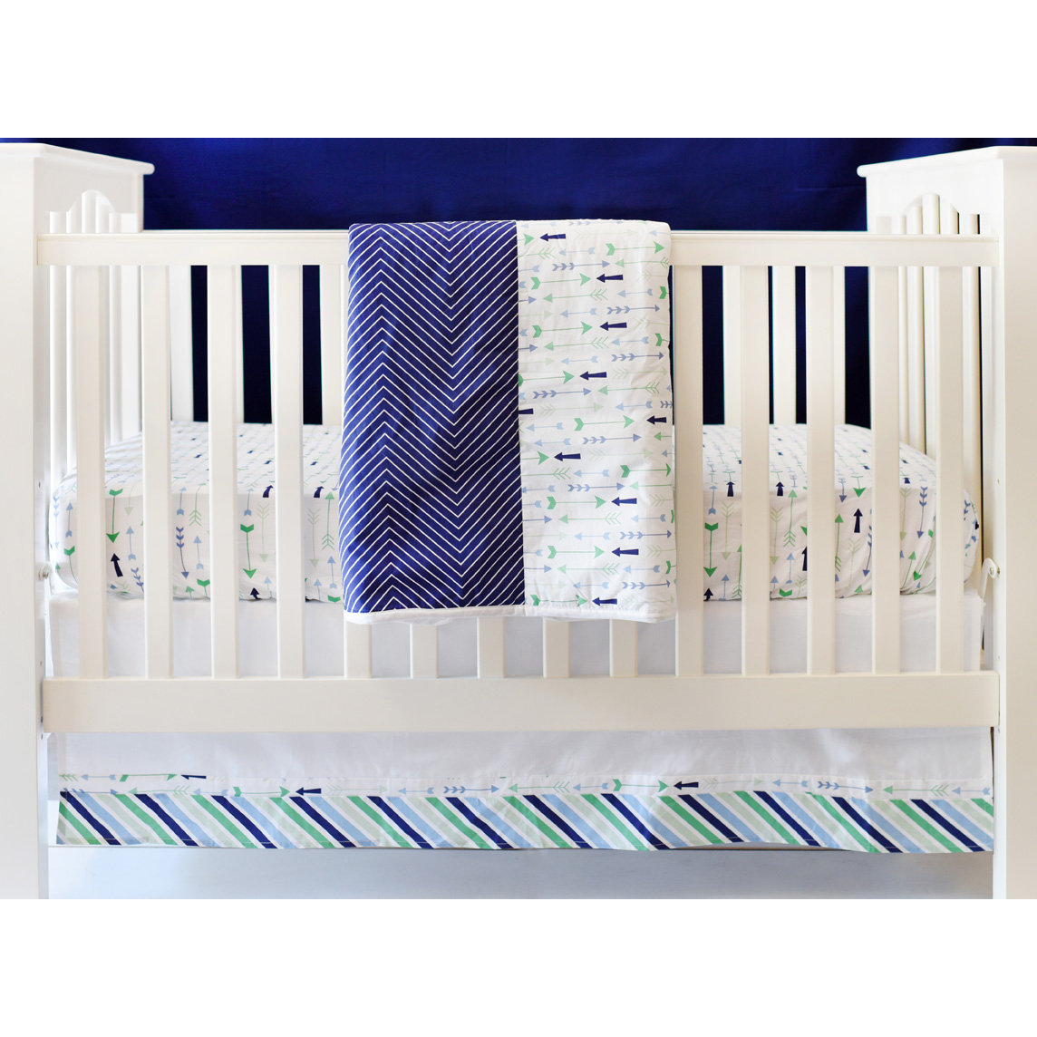 Follow Your Arrow 3 Piece Crib Bedding Set Wayfair