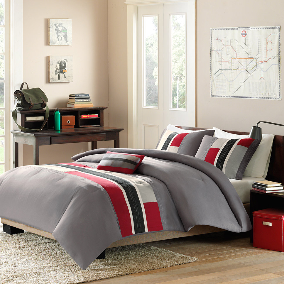 Mi-Zone Pipeline Comforter Set & Reviews | Wayfair