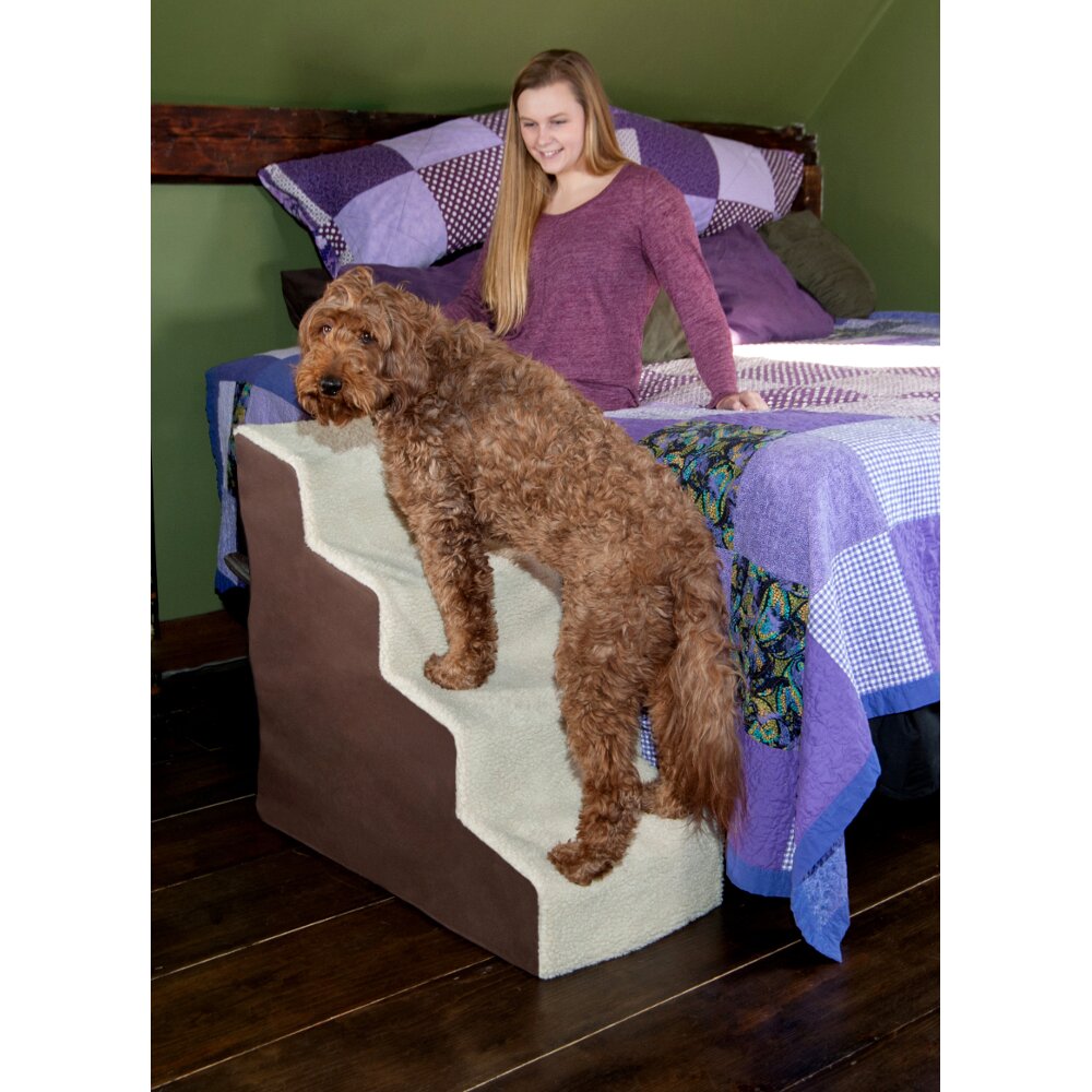 Easy Steps Deluxe Soft 4 Step Pet Stair