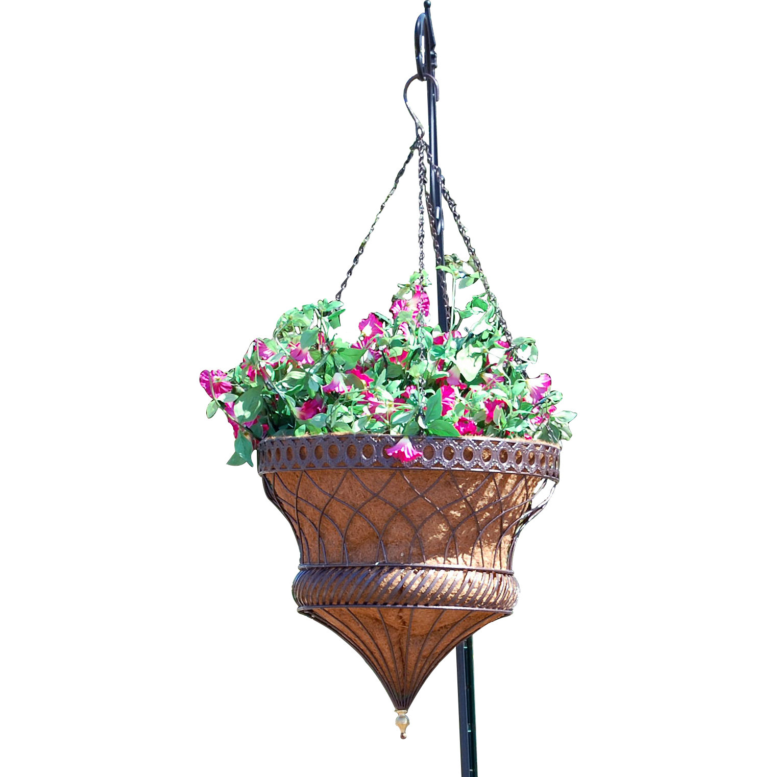 Victorian Round Hanging Planter Wayfair
