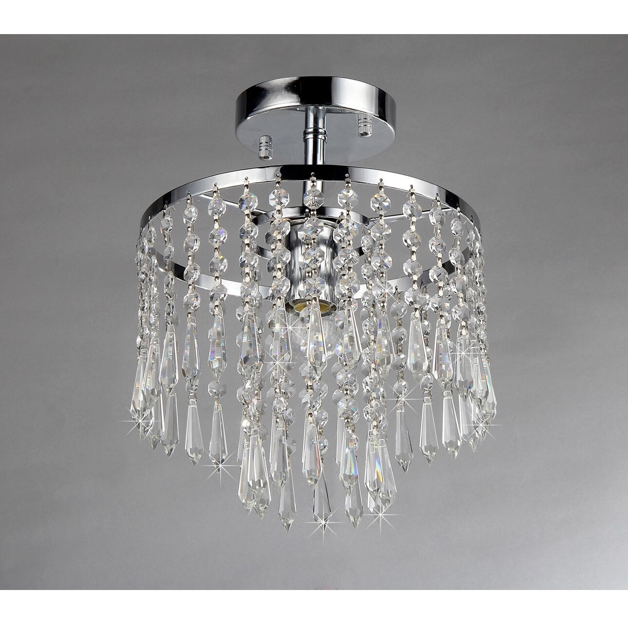 Warehouse of Tiffany Seek 1 Light Mini Crystal Chandelier | AllModern