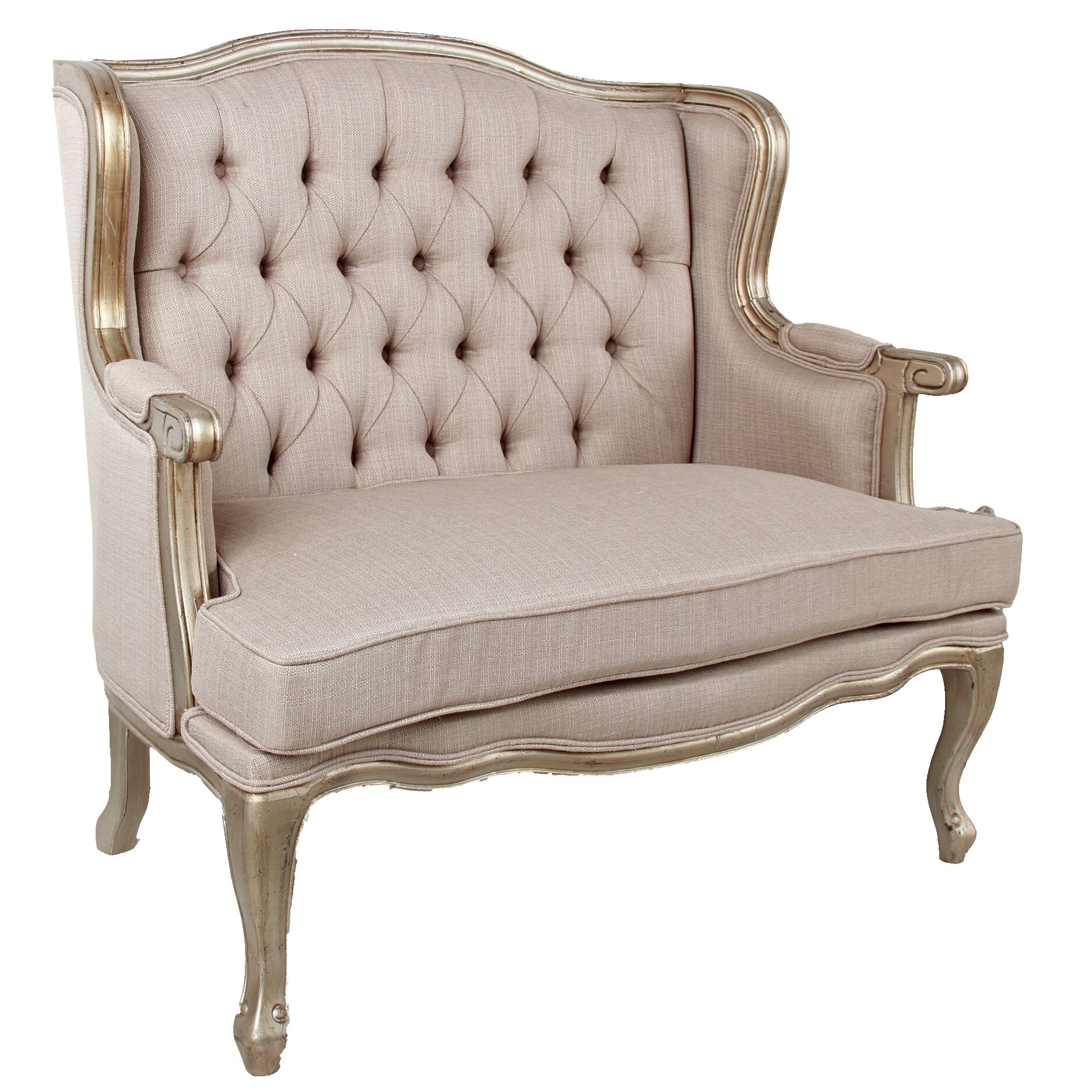 A&B Home Tufted Settee & Reviews | Wayfair