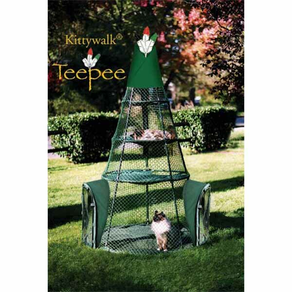 Kittywalk Systems 72" Teepee Cat Tree & Reviews | Wayfair