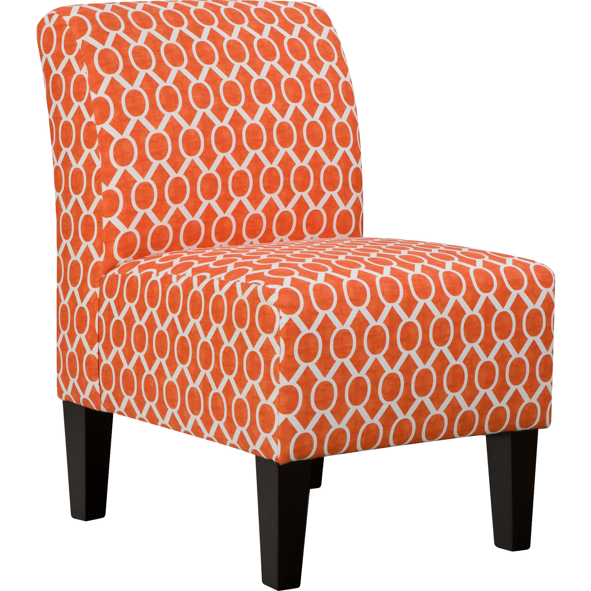 Simmons Upholstery Side Chair in Orange & Reviews | Wayfair