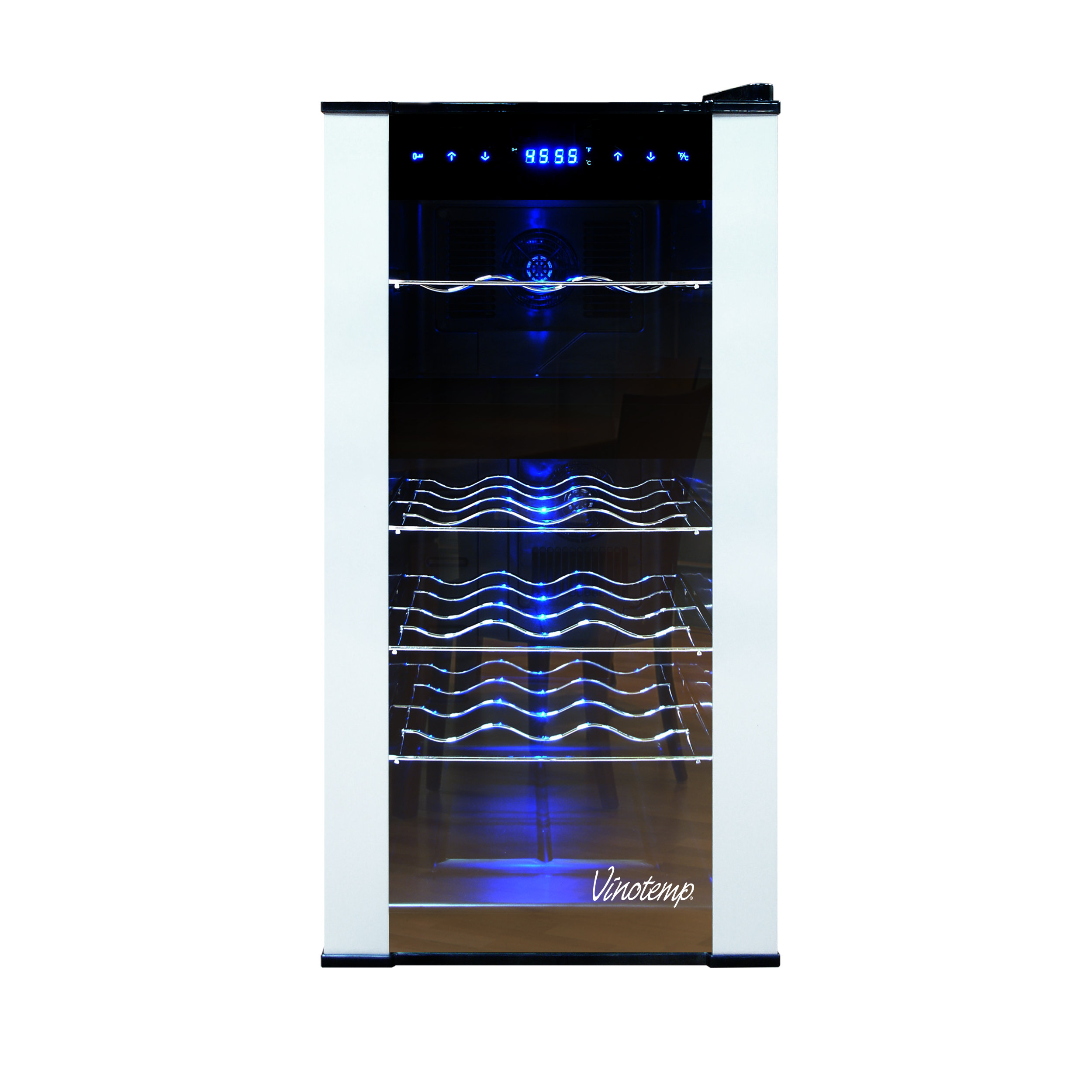 18 Bottle Dual Zone Freestanding Wine Refrigerator Wayfair