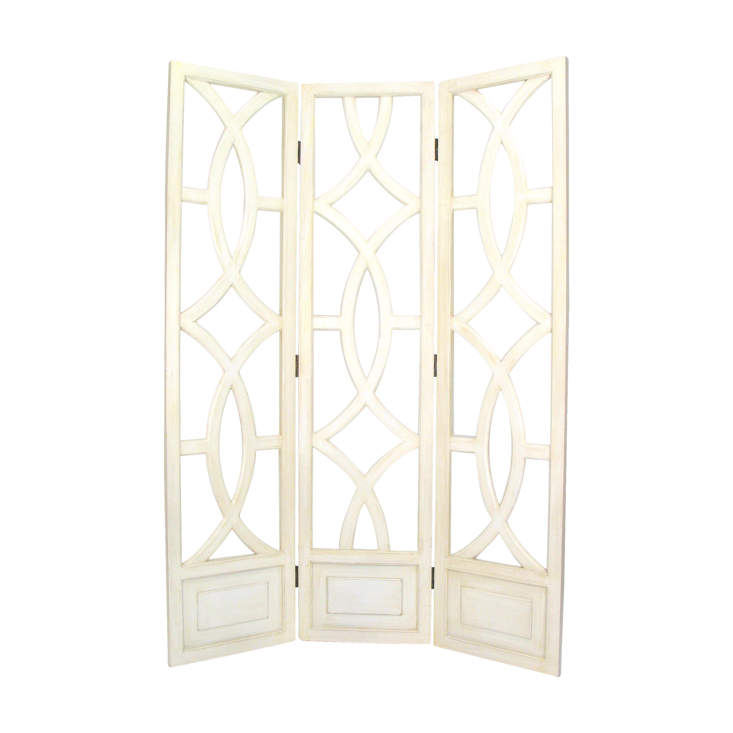 76" x 54" Charleston 3 Panel Room Divider Wayfair