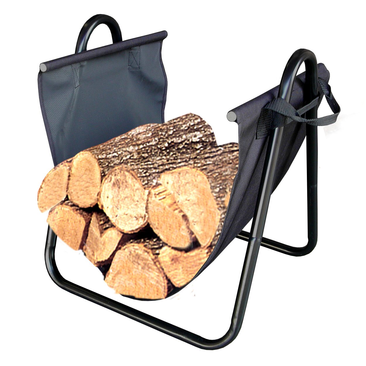 Firewood Log Holder with Canvas Carrier Wayfair