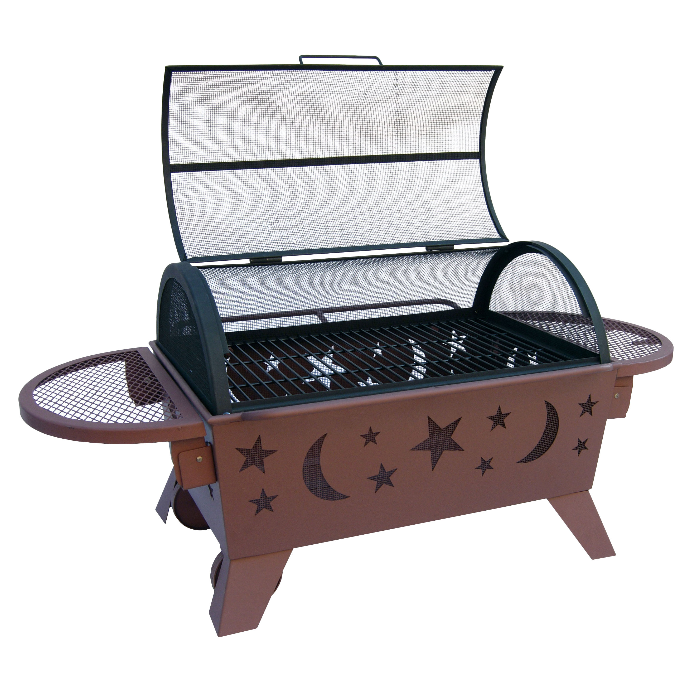 Landmann Steel Wood & Charcoal Fire Pit & Reviews | Wayfair