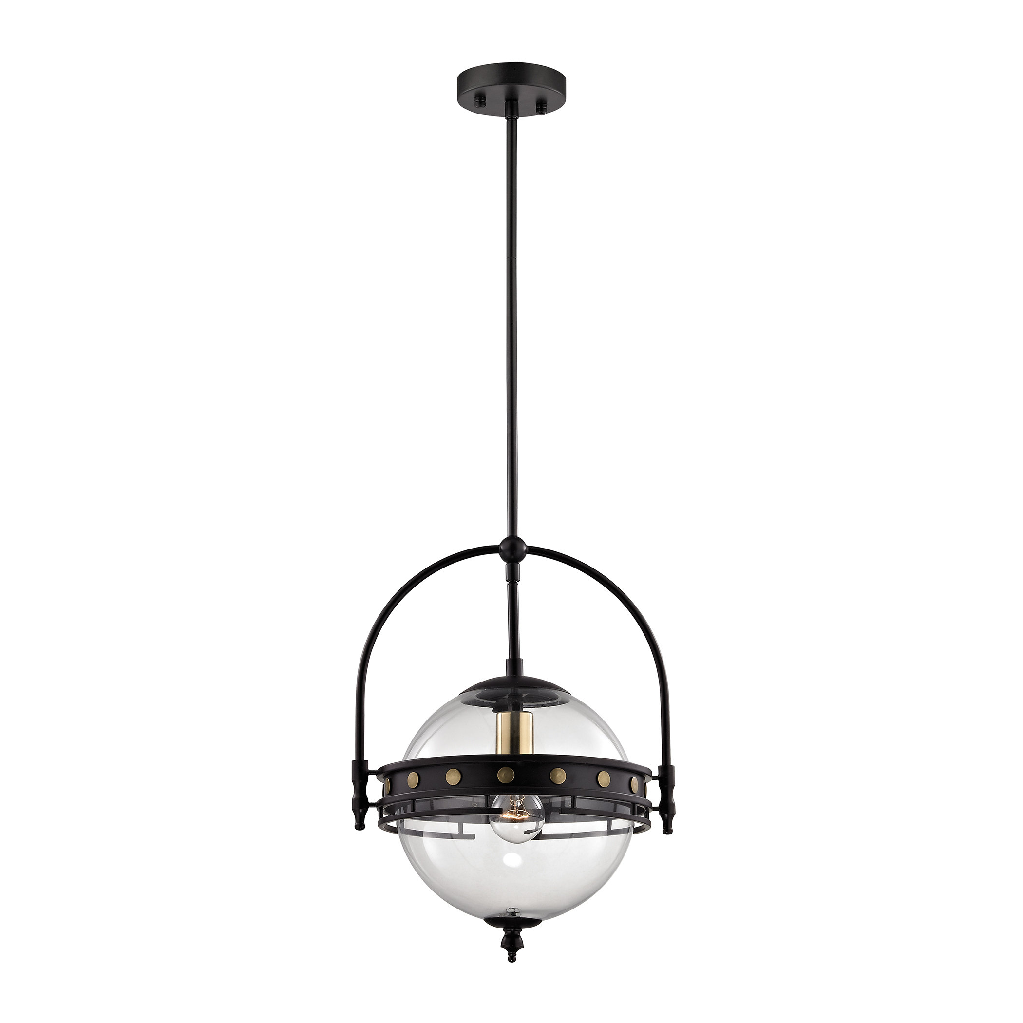 Elk Lighting 1 Light Globe Pendant Wayfair