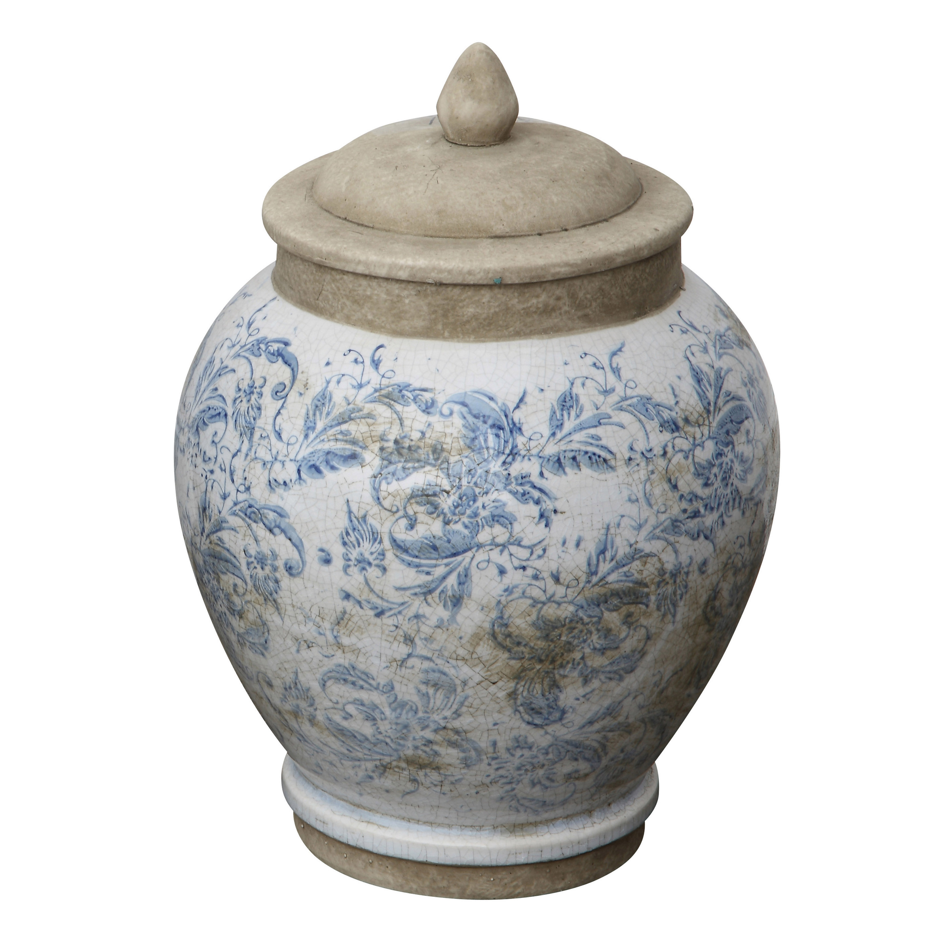 Indigo Decorative Ginger Jar Wayfair.ca