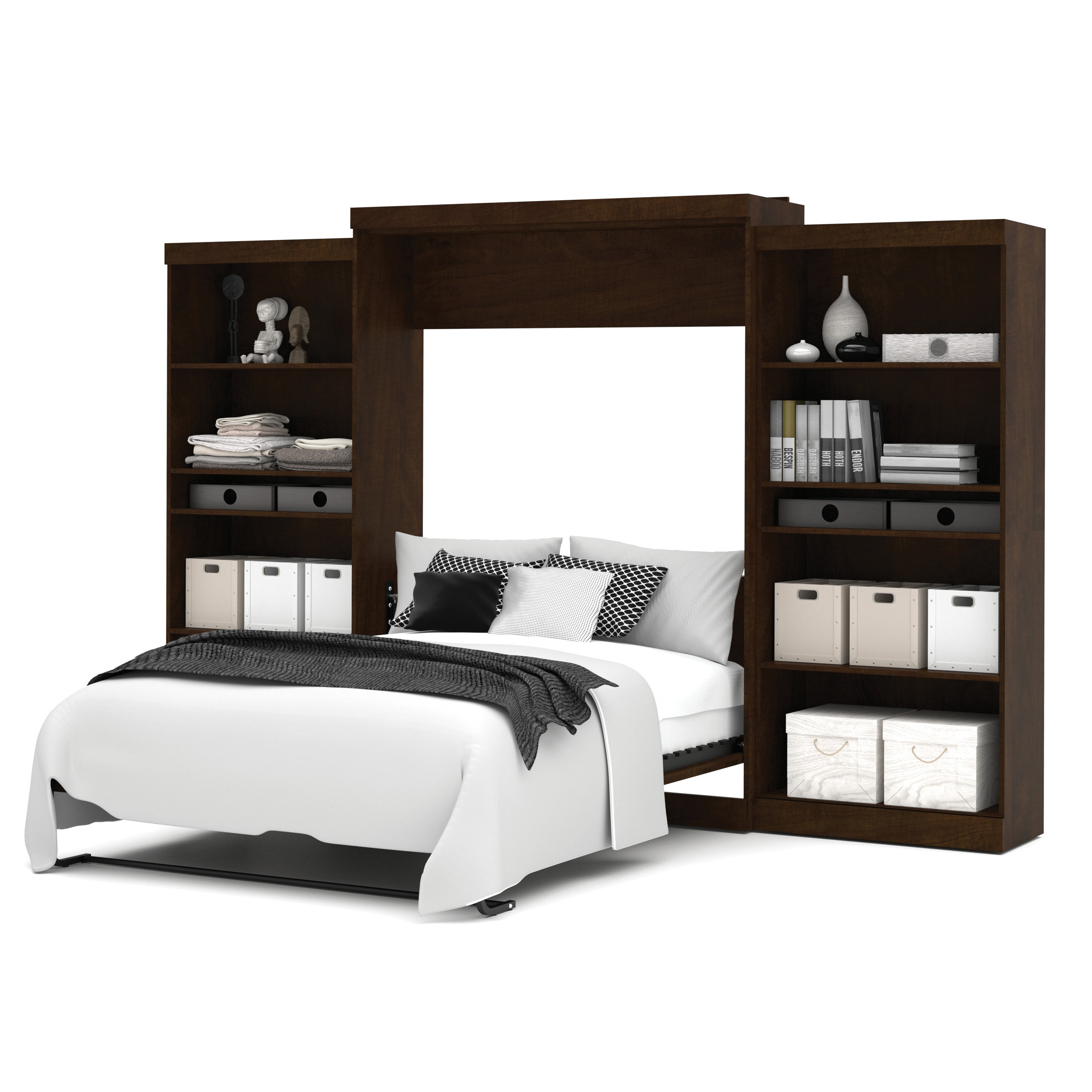 Bestar Queen Murphy Bed & Reviews Wayfair