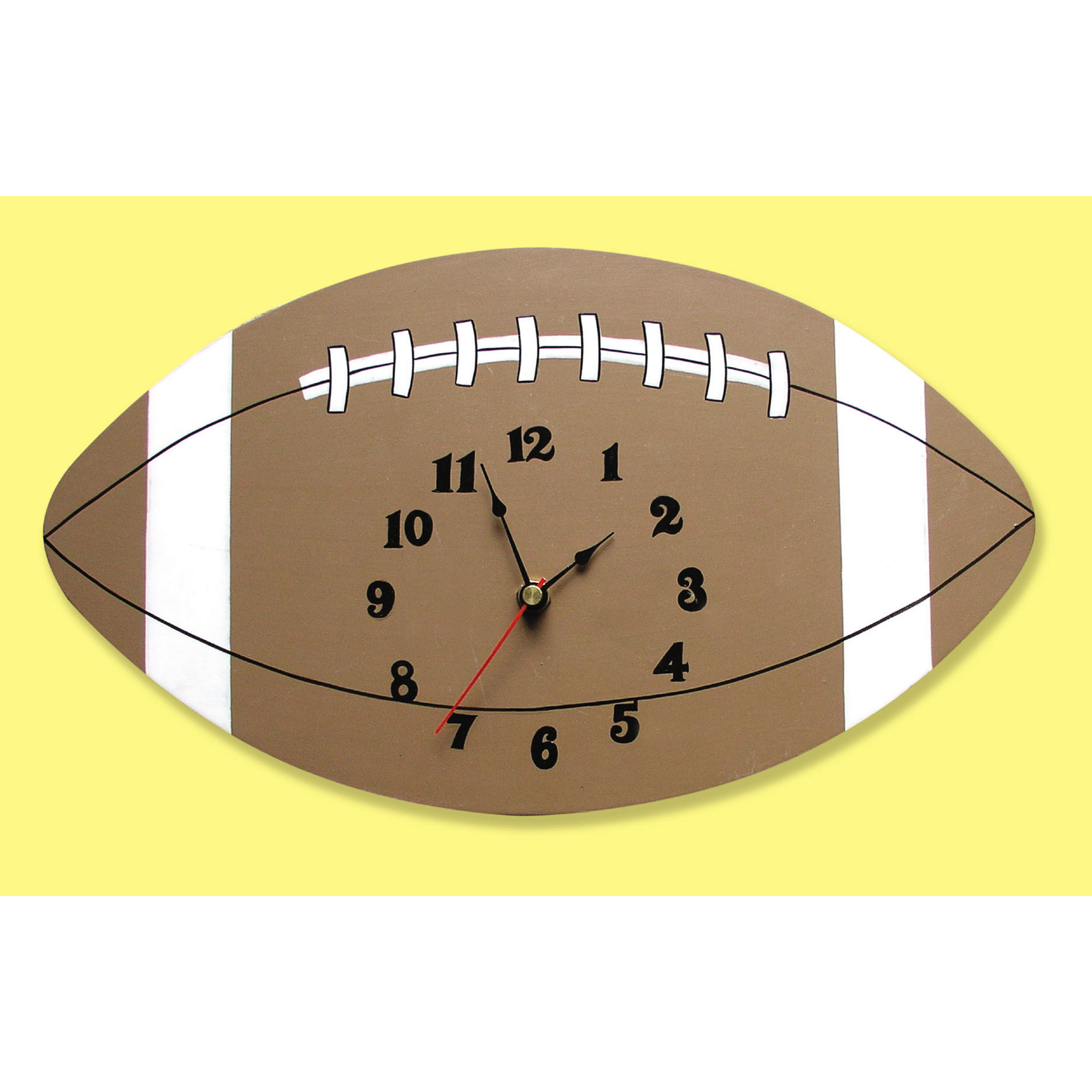 Football Wall Clock Wayfair