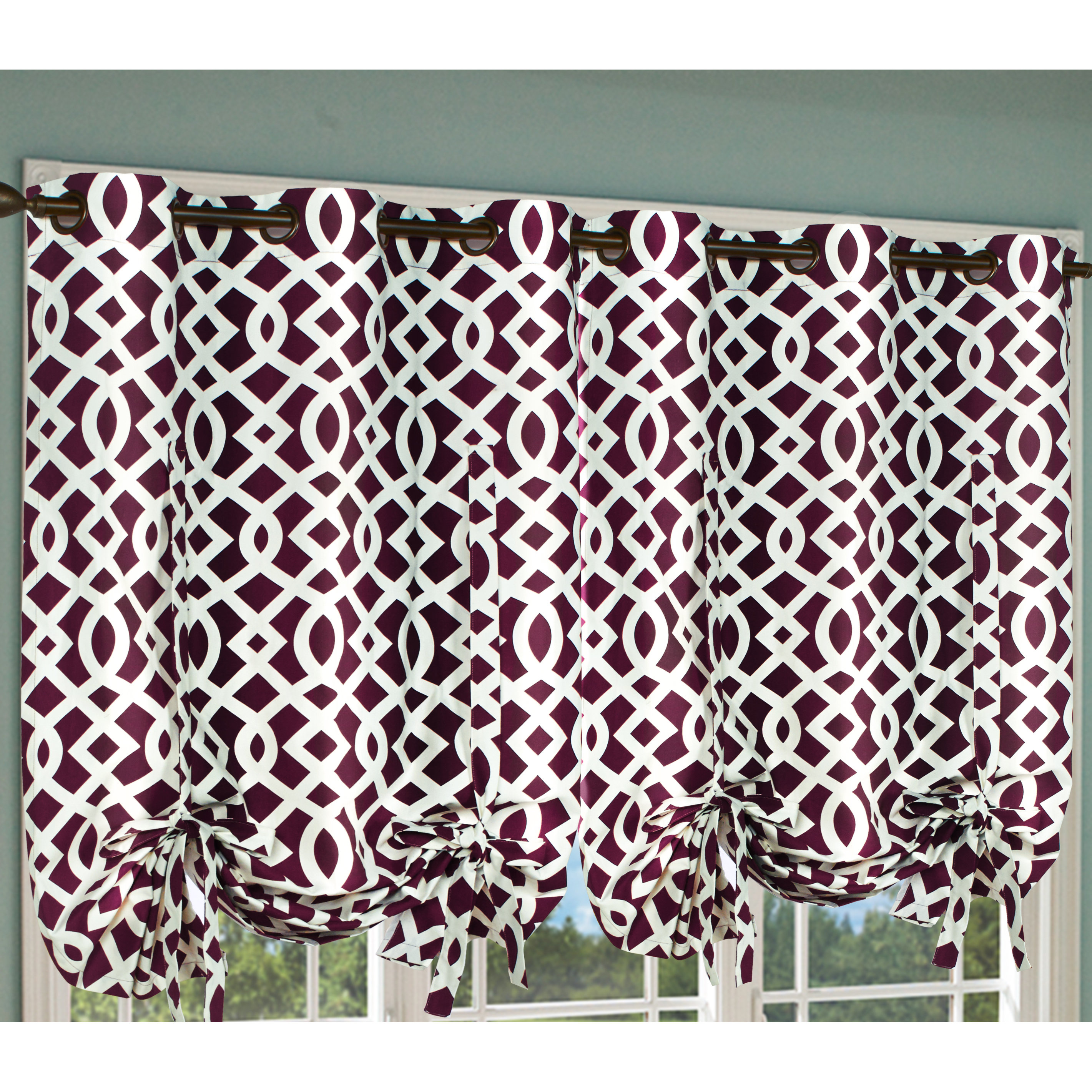 Thermalogic Trellis TieUp Curtain Single Panel & Reviews Wayfair