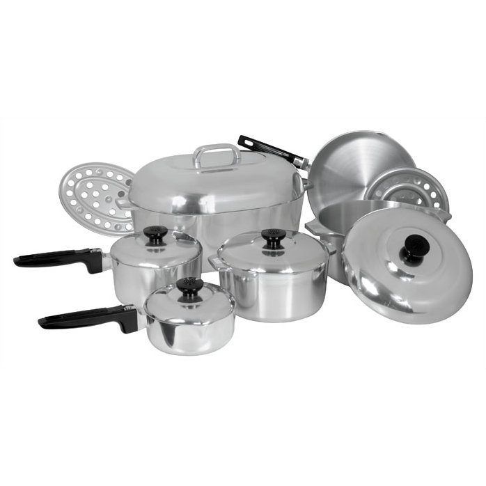 Magnalite Cookware Classic Cast Aluminum 13 Piece Classic Cookware Set