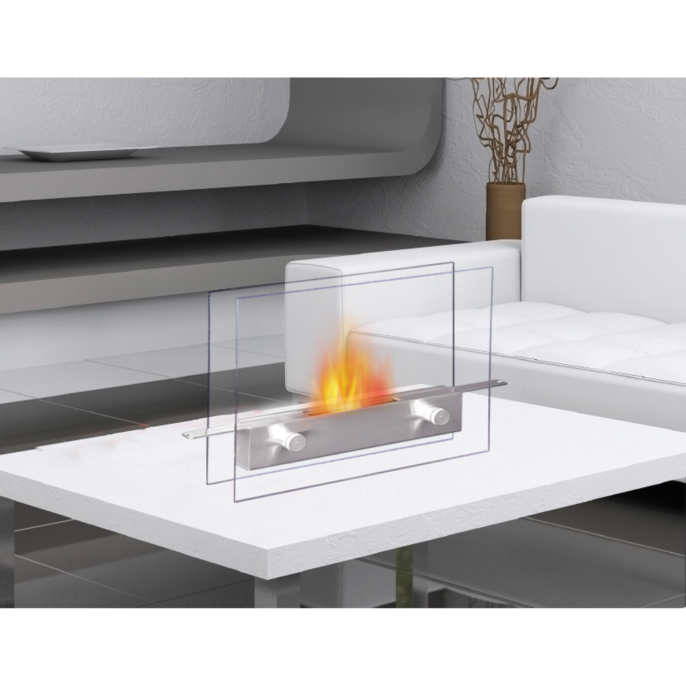 Anywhere Fireplaces Metropolitan Tabletop Bio Ethanol Fireplace