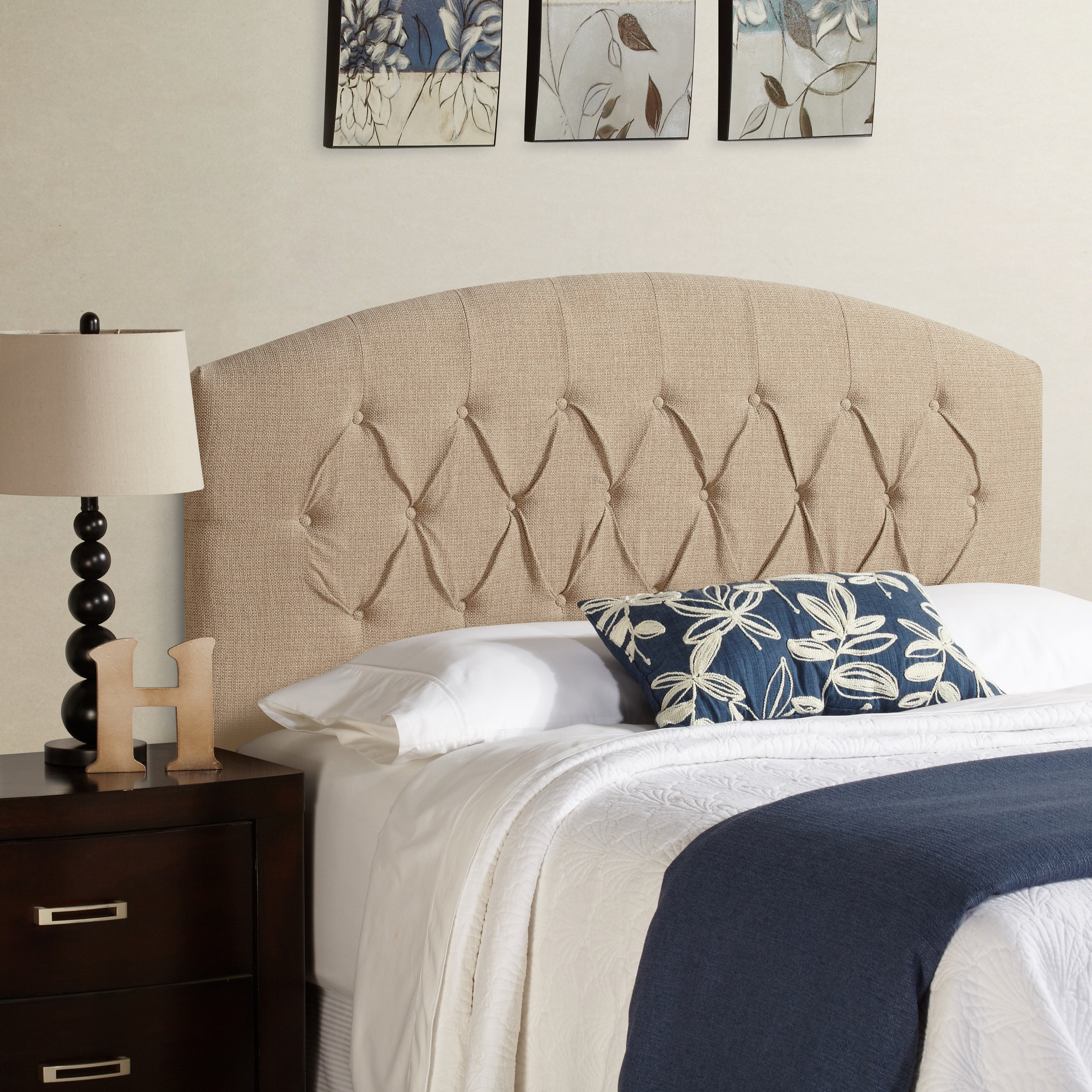 Humble + Haute Hanover Curved Upholstered Headboard Wayfair