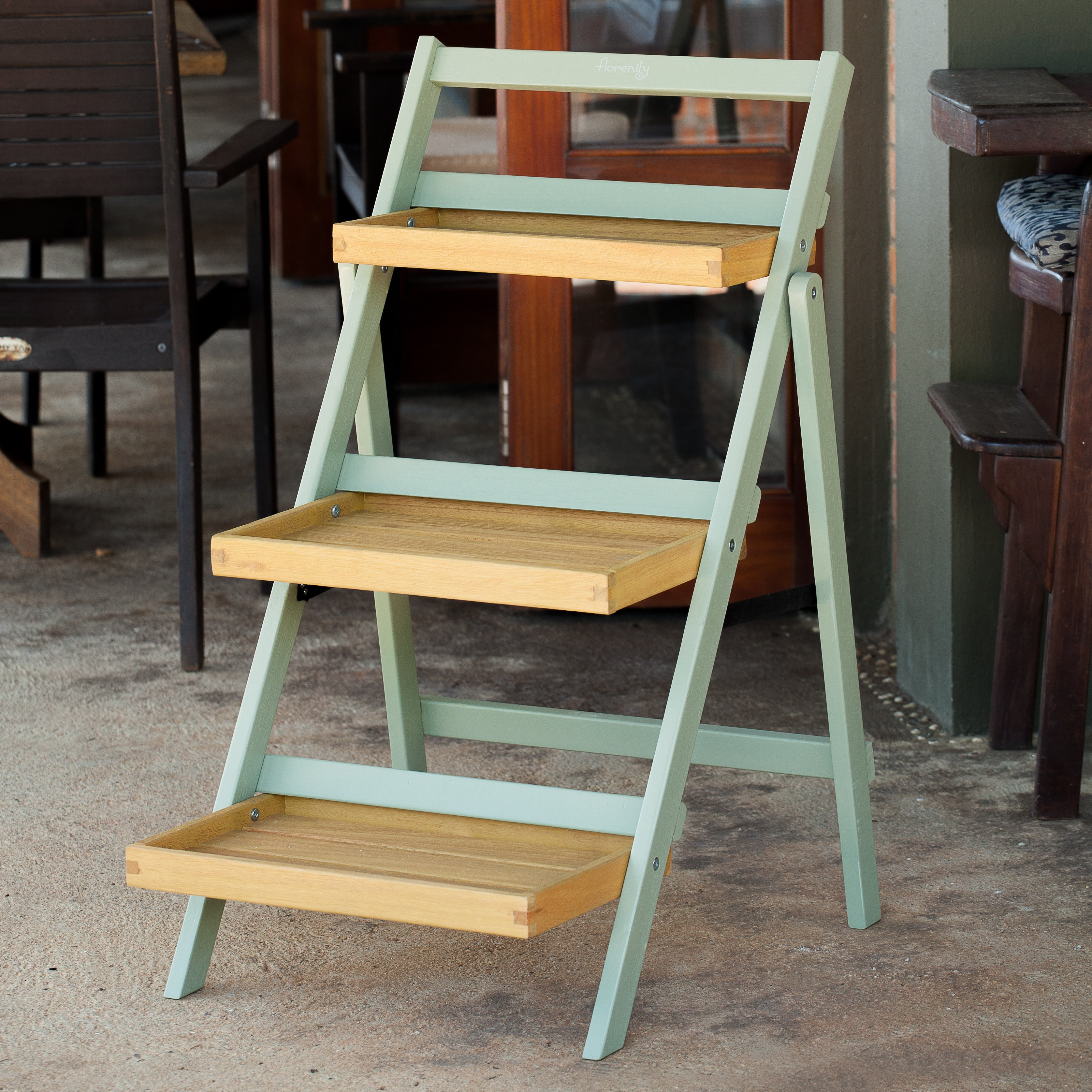 Norfolk Leisure Florenity Eucalyptus Rectangular Shelf Planter