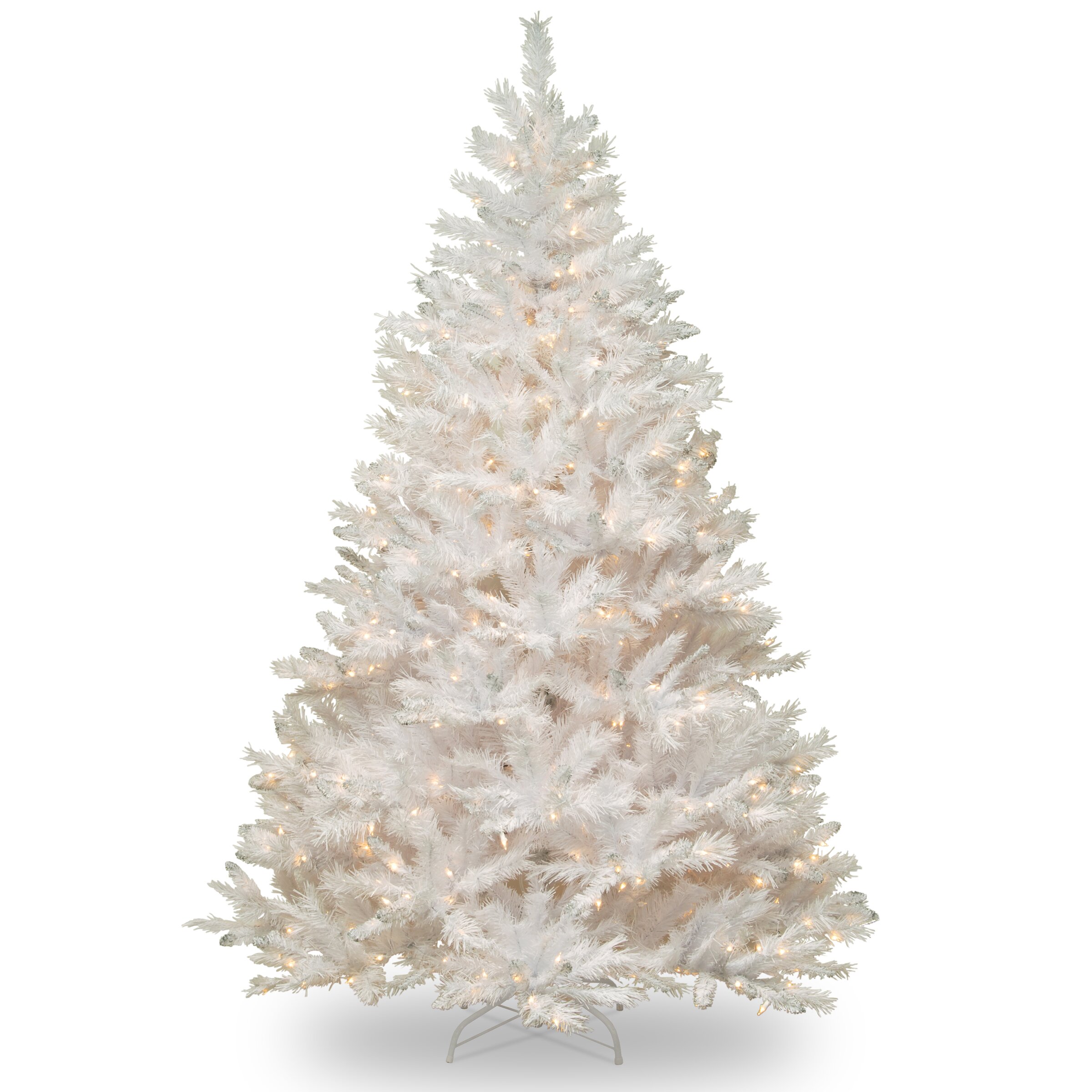 Winchester Pine 7' White Artificial Christmas Tree with ...