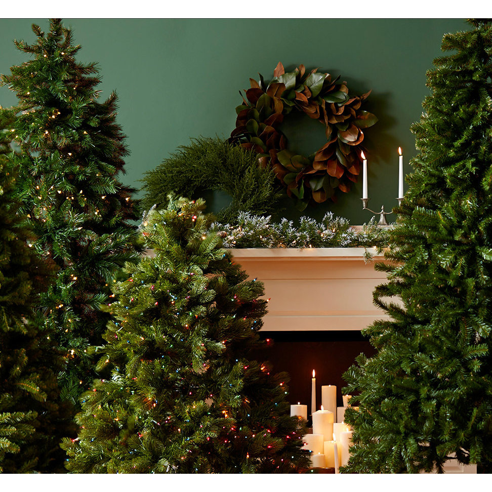 National Tree Co. Tiffany Fir 7.5' Green Artificial Christmas Tree with
