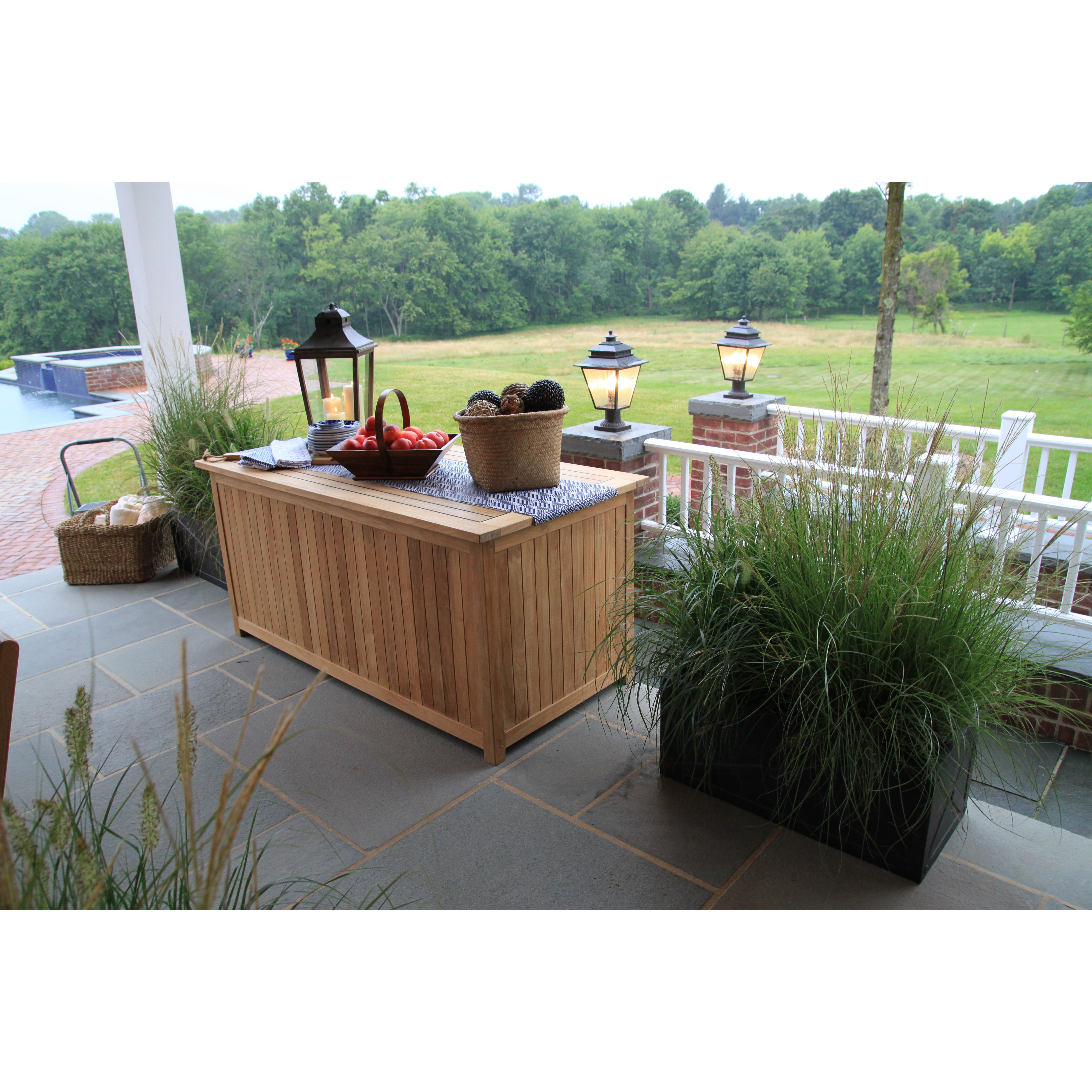 CO9 Design Essential Teak Deck Box & Reviews Wayfair