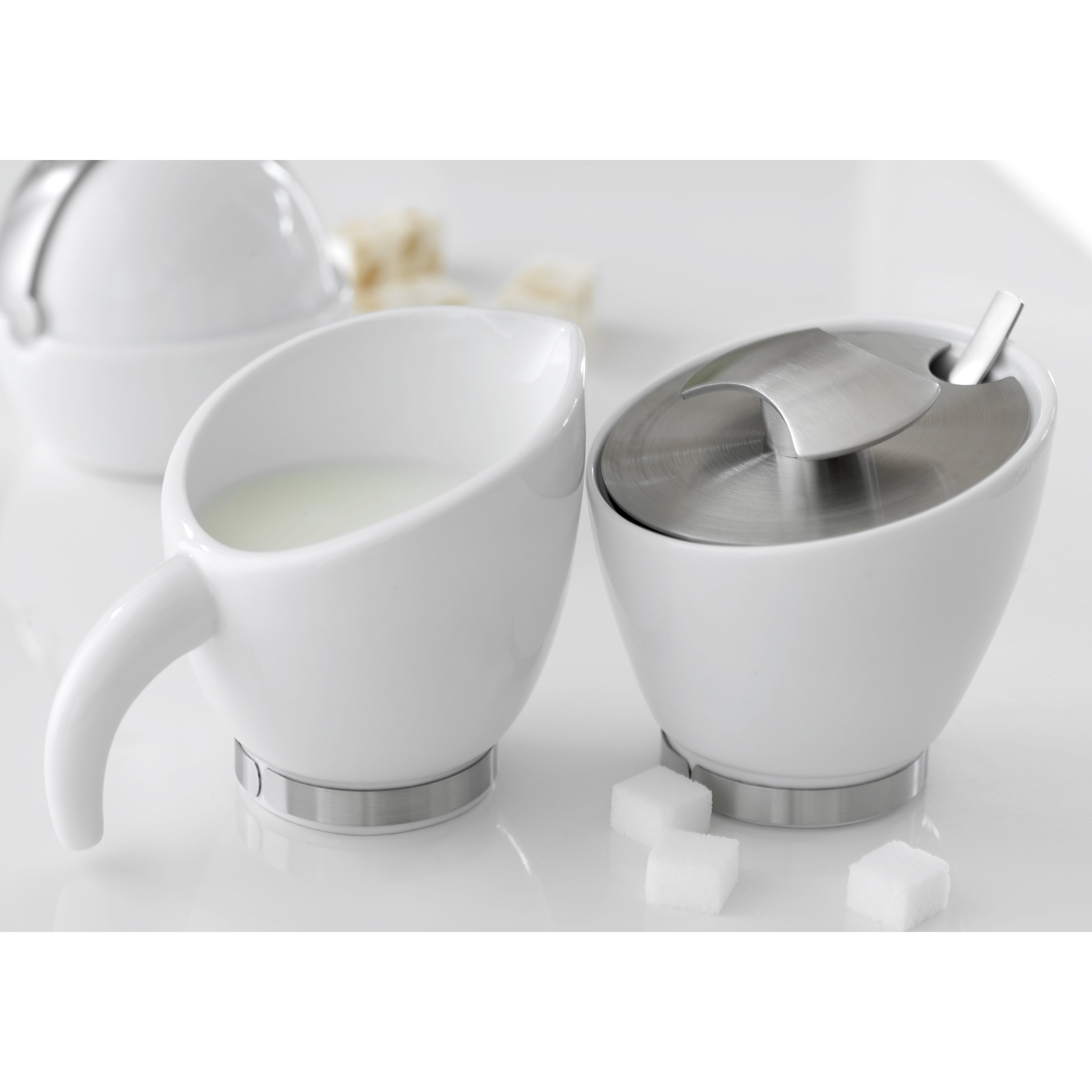 Milano Milk and Sugar Bowl Set Wayfair UK