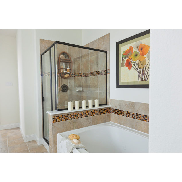 Spa Teak Oval Shower Organizer